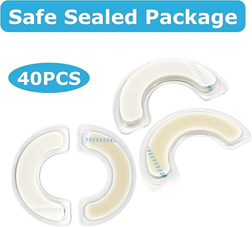 Miniatura 7 de 40 tiras de barrera para ostomía, suministros médicos de ostomía hidrocoloide, tiras de barrera elástica, cintas adhesivas impermeables para la piel