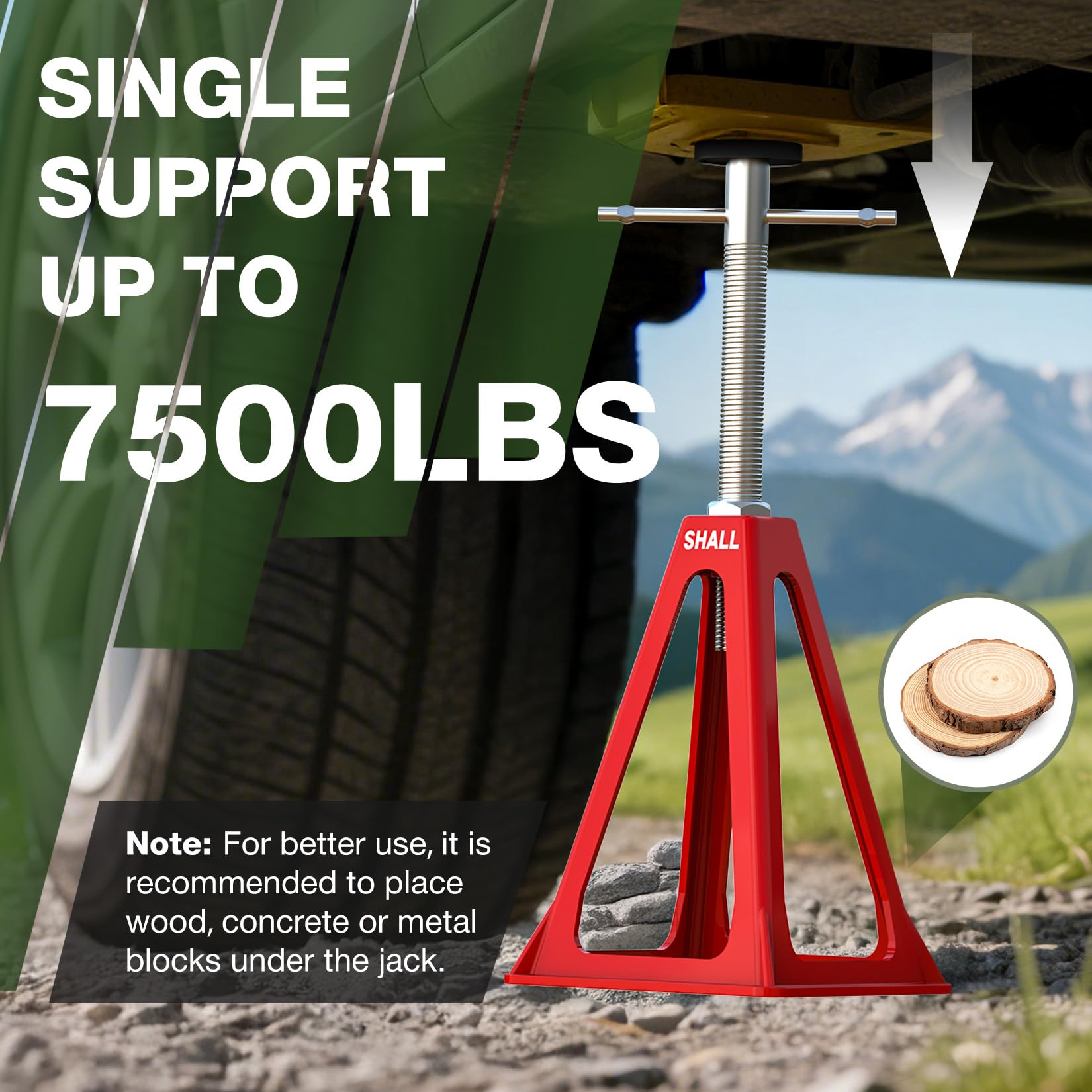 SHALL RV Stabilizer Jacks - Level Your Camper! -2