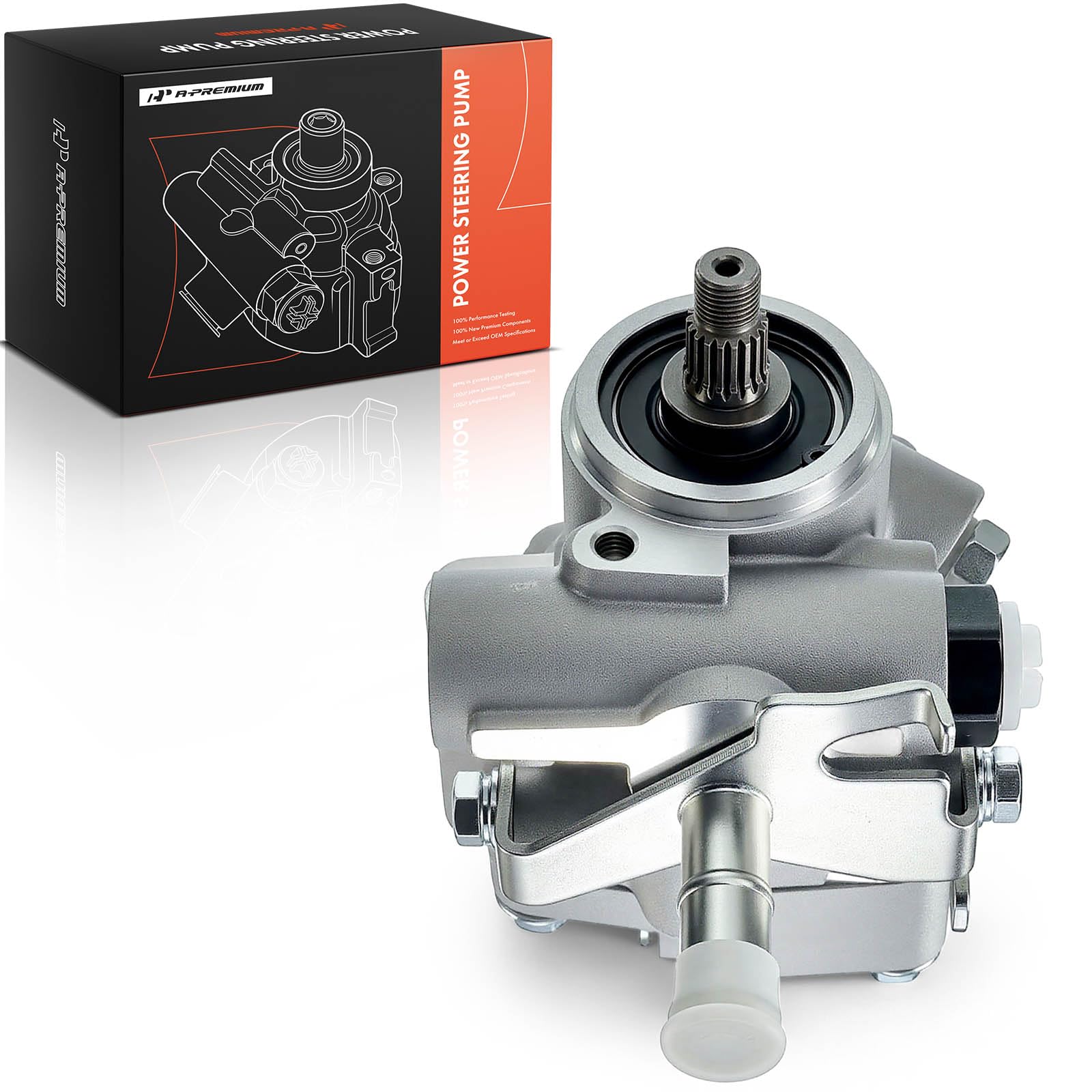 A-Premium Power Steering Pump Compatible with Lexus GS400 1998-2000, GS430 2001-2005, SC430 2002-2010, 4.0L 4.3L, Replace # 4432030570, 44320-30570