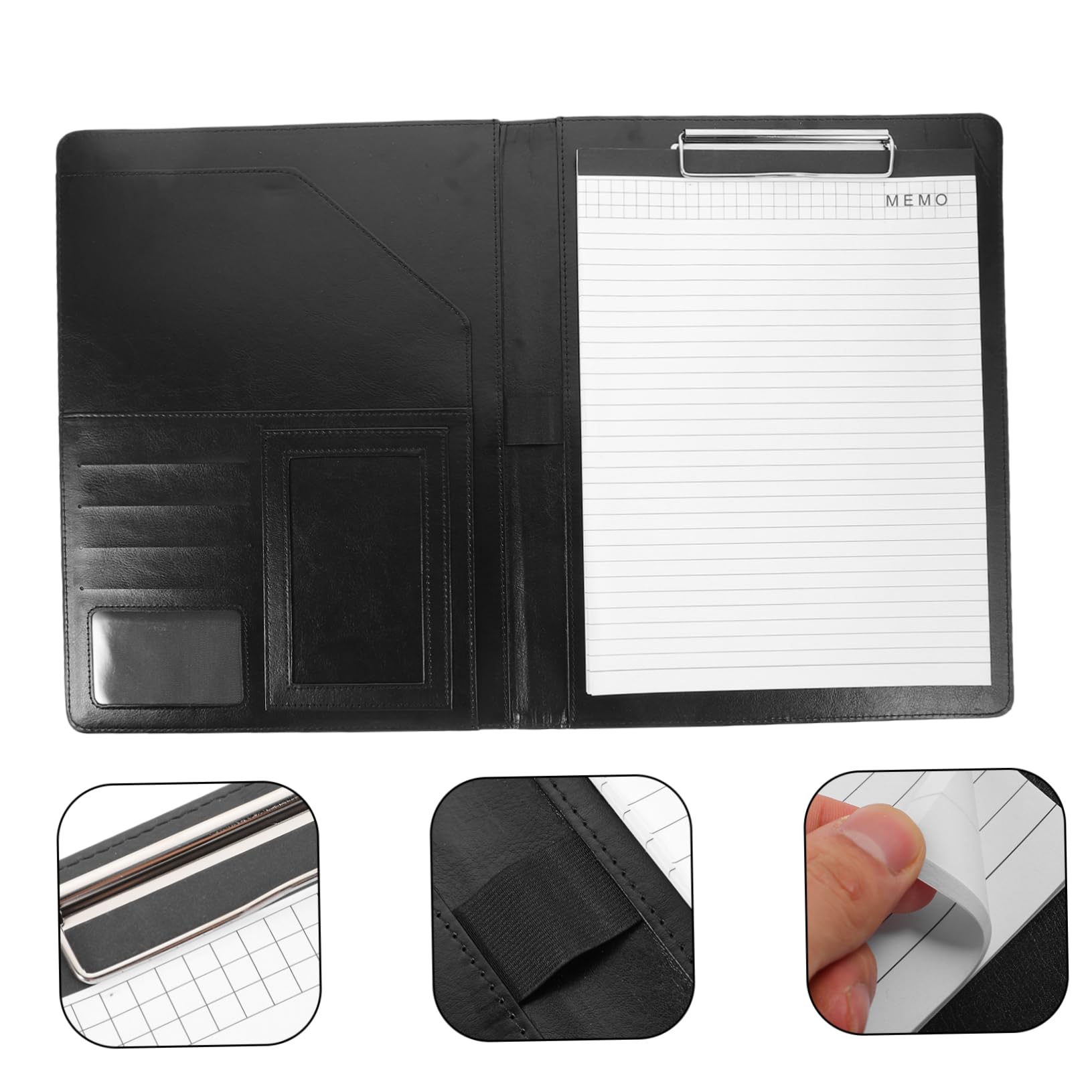 ARTIBETTER Office File Folder Binder Pockets Multi-Function Document Holder Business Portfolio Organizer for Men