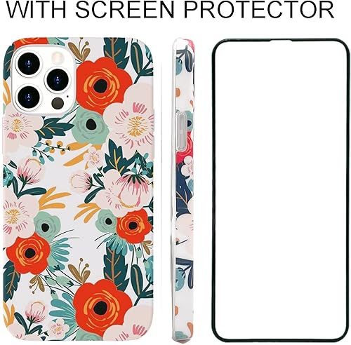 Miniatura 3 de Funda magnética para iPhone 12 iPhone 12 Pro de 6.1 pulgadas, compatible con carga MagSafe de TPU suave, delgada, a prueba de golpes, bonita funda