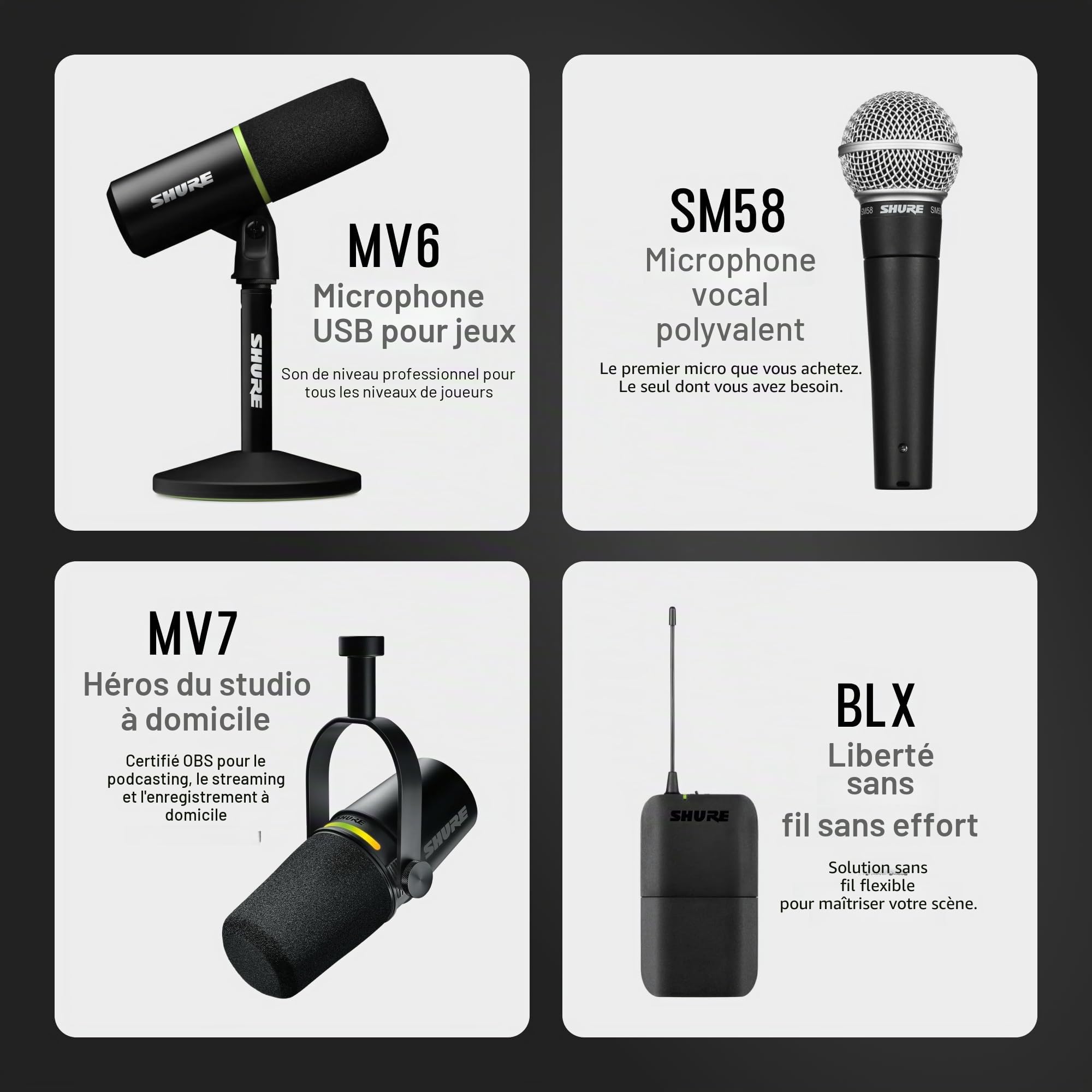 Shure KSM8/N - Nickel