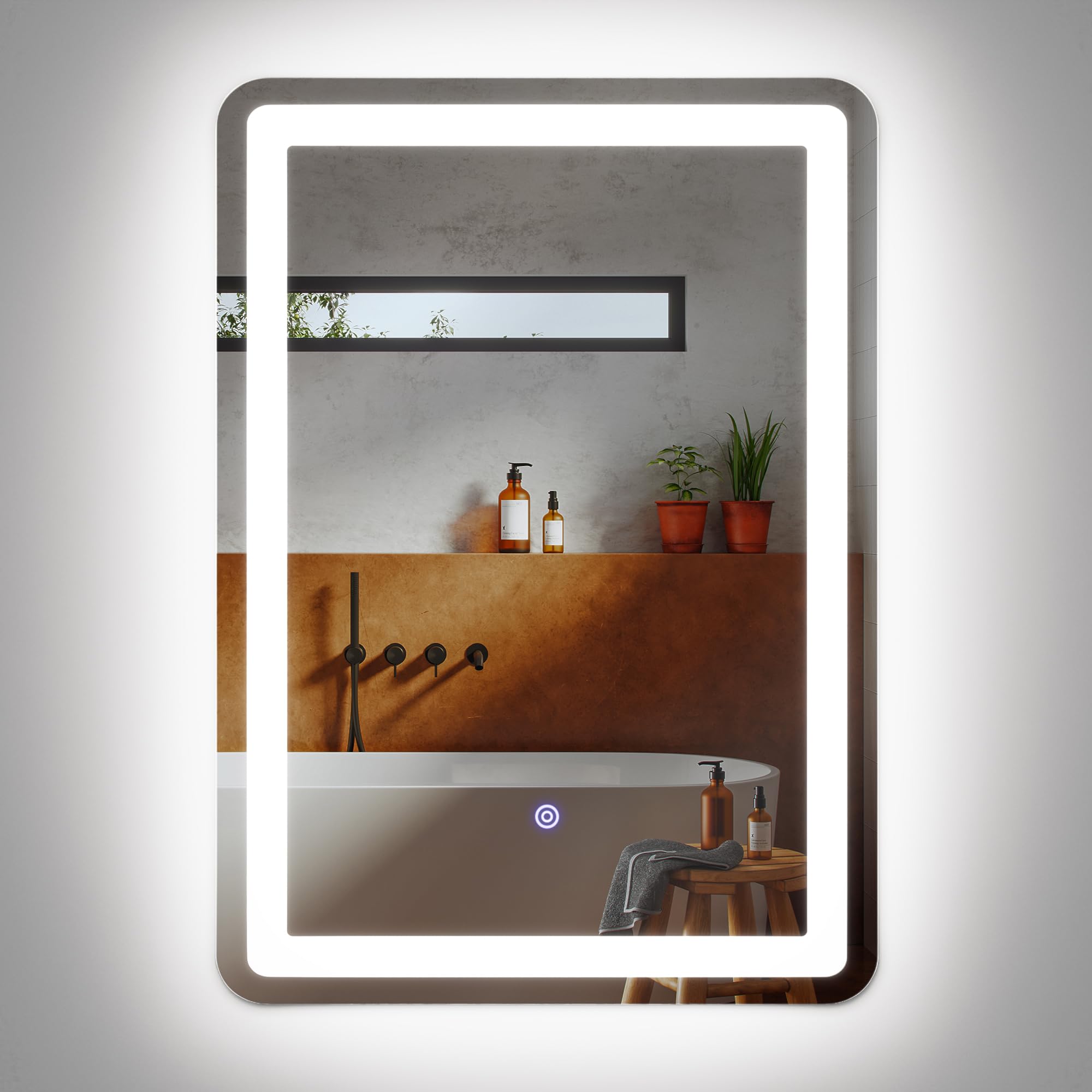 ledscom.de 2 lustra LED BALI z oświetleniem, 50 cm x 70 cm, 1695 lm, biały