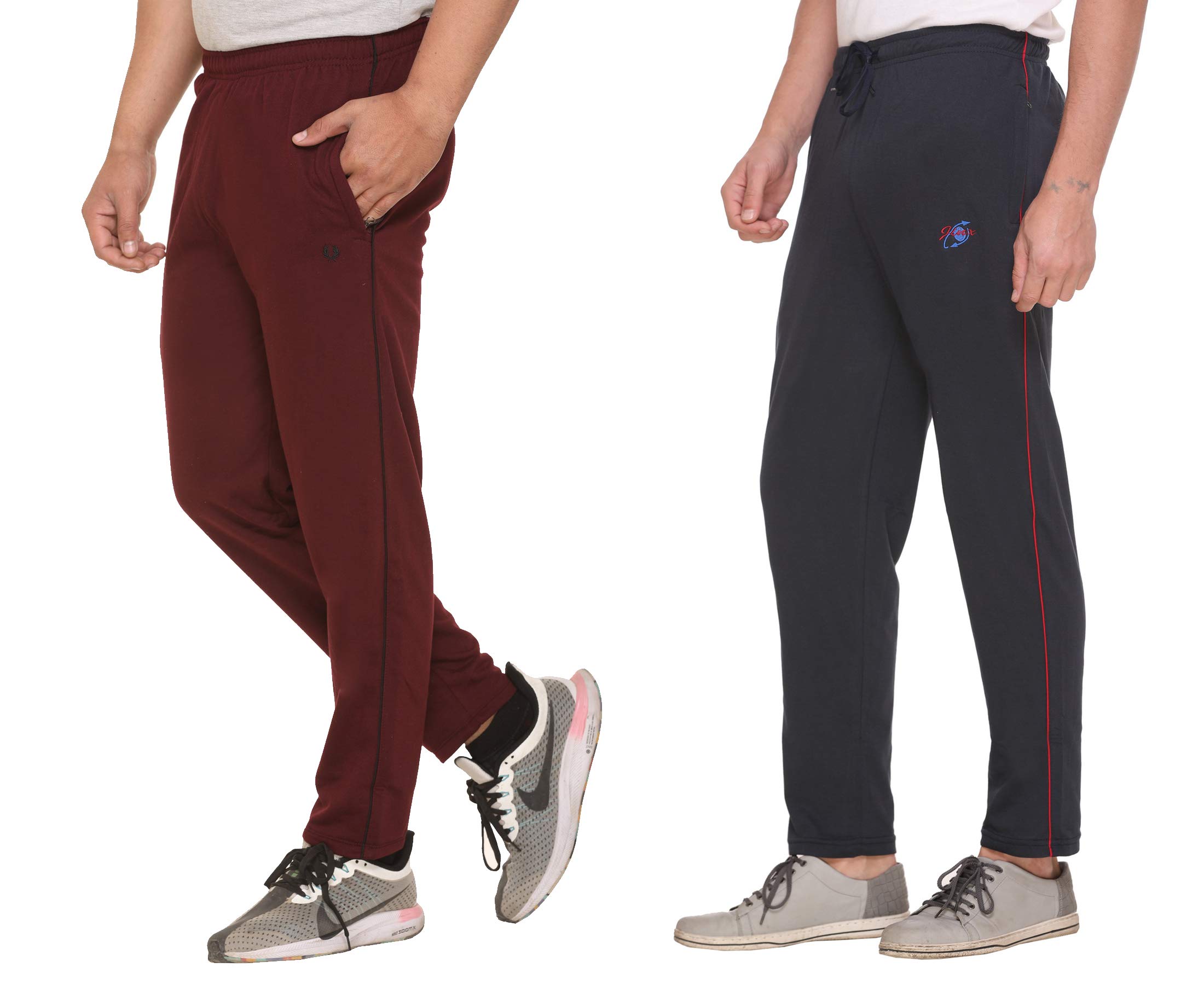 Jinxer Men's Regular Fit Trackpant(Pack of 2)