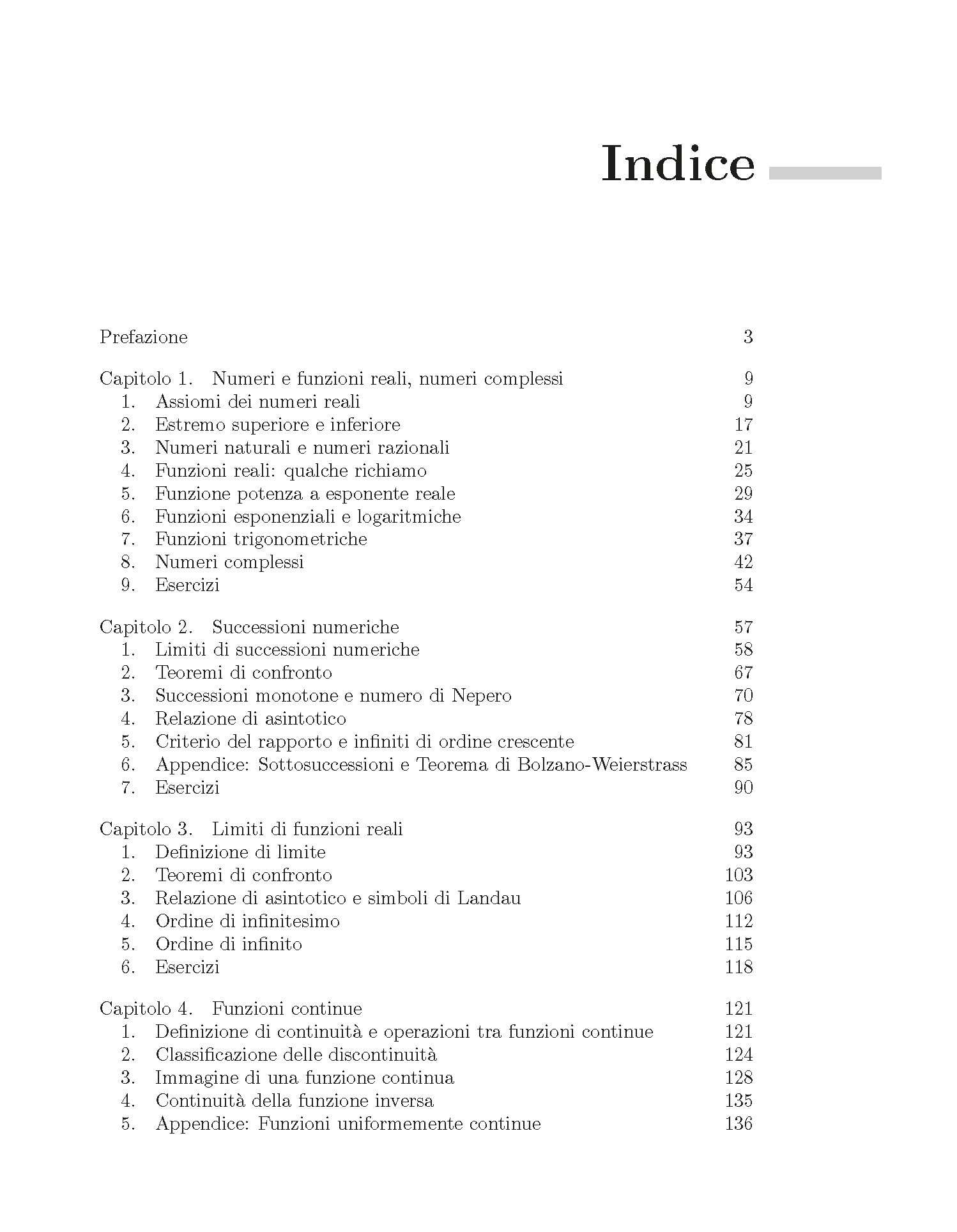Analisi matematica 1. Teoria con Esercizi
