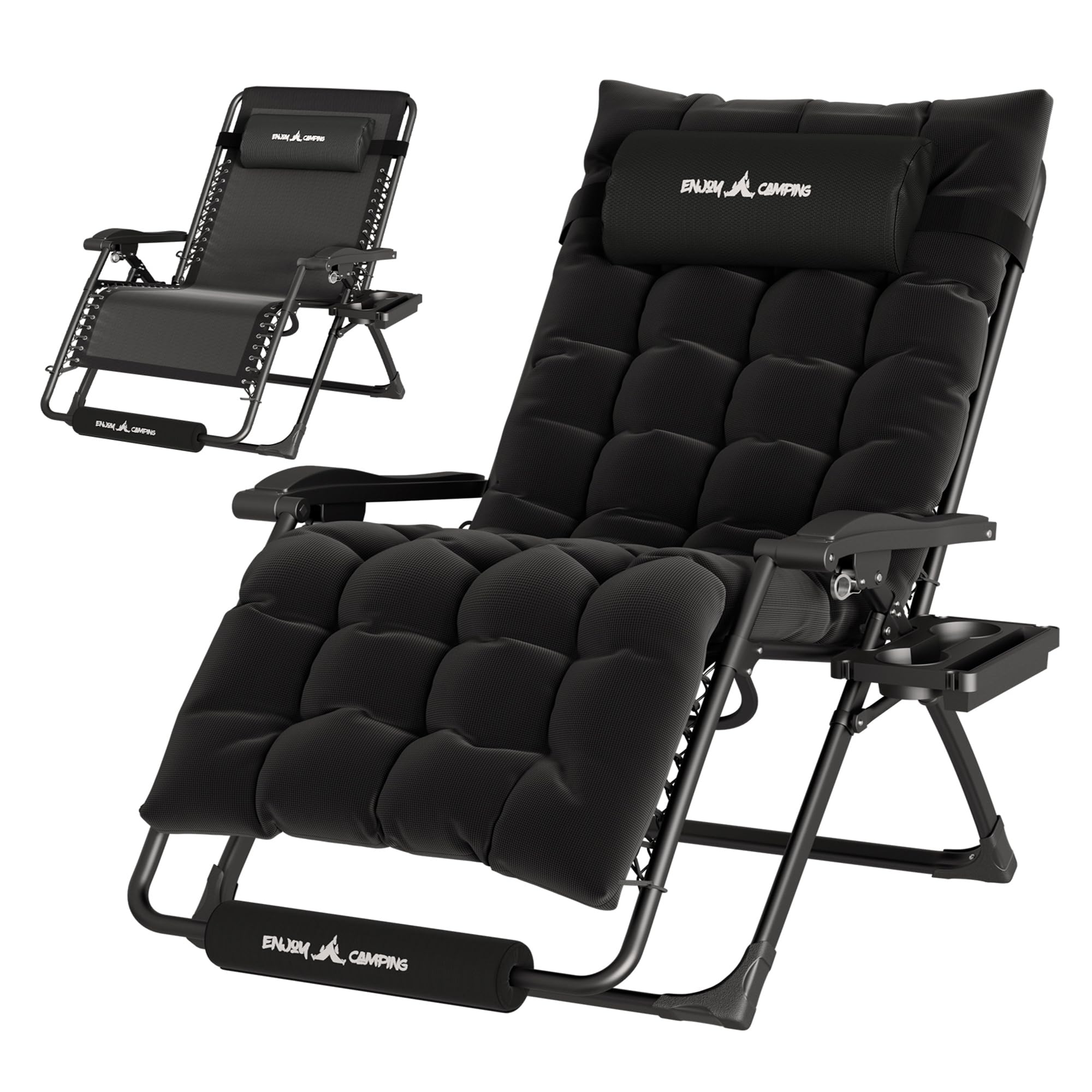 UDPATIO Oversized Zero Gravity Chair Patio Reclining Chairs with Cushion
