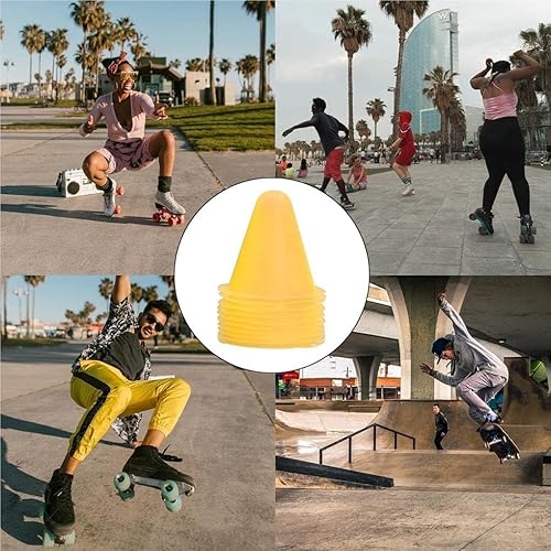 Miniatura 7 de 10 conos de entrenamiento deportivo de plástico de 3 pulgadas, marcadores de campo, conos de patinaje, baloncesto, fútbol, actividad, eventos,
