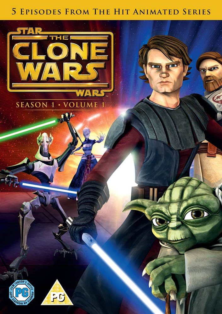 Amazon.com: Star Wars: The Clone Wars - Season 1 Volume 1