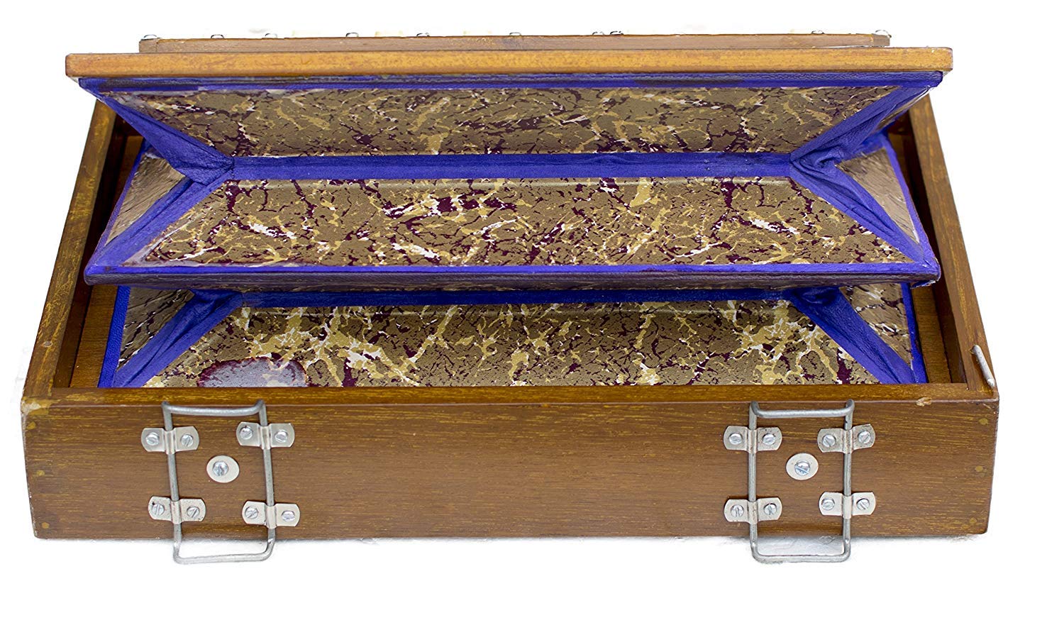 Shruti Box - Teak Wood - Natural Color - 13 Drone