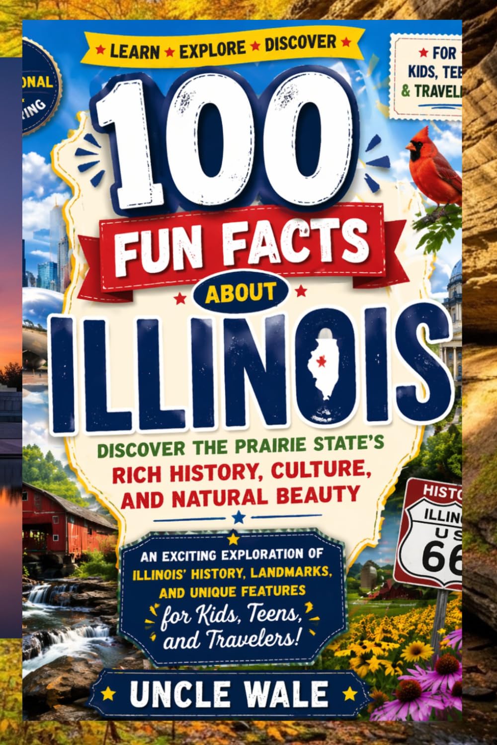 100 Fun Facts About Illinois: Discover the Prairie State's Rich History, Culture, and Natural Beauty: An Exciting Exploration of Illinois’ History, Landmarks, and Unique Features for Kids, Teens, and