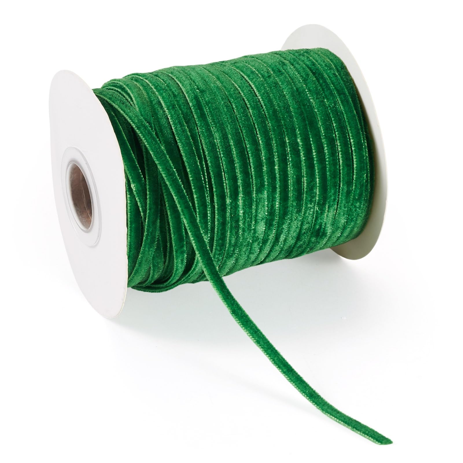 Ruban de velours vert parfait pour la décoration de mariage et Noël