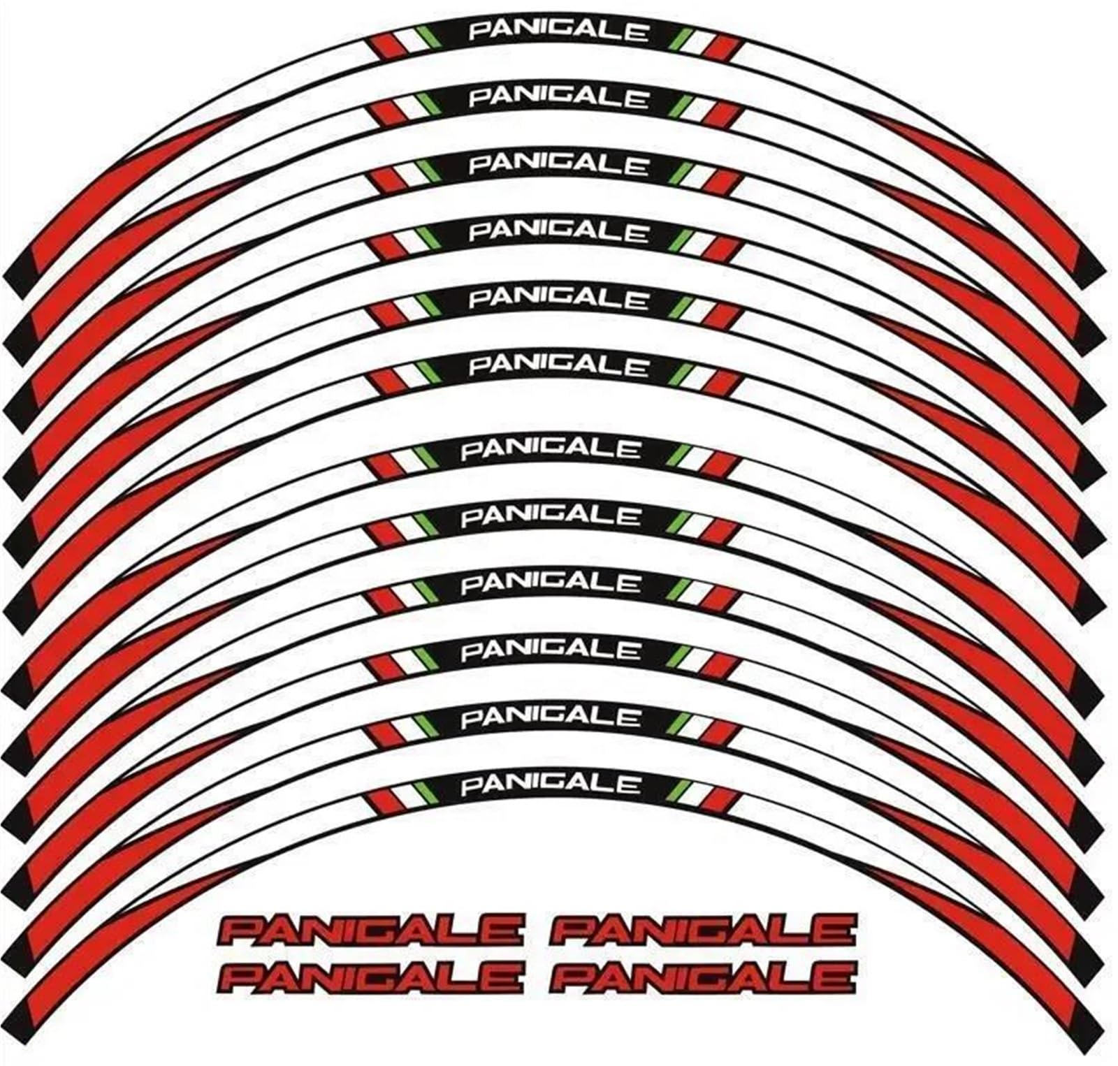 Wheel Rim Stripes Tape Sticker for Ducati 899 959 1199 1299 Panigale V2 V4 S/R
