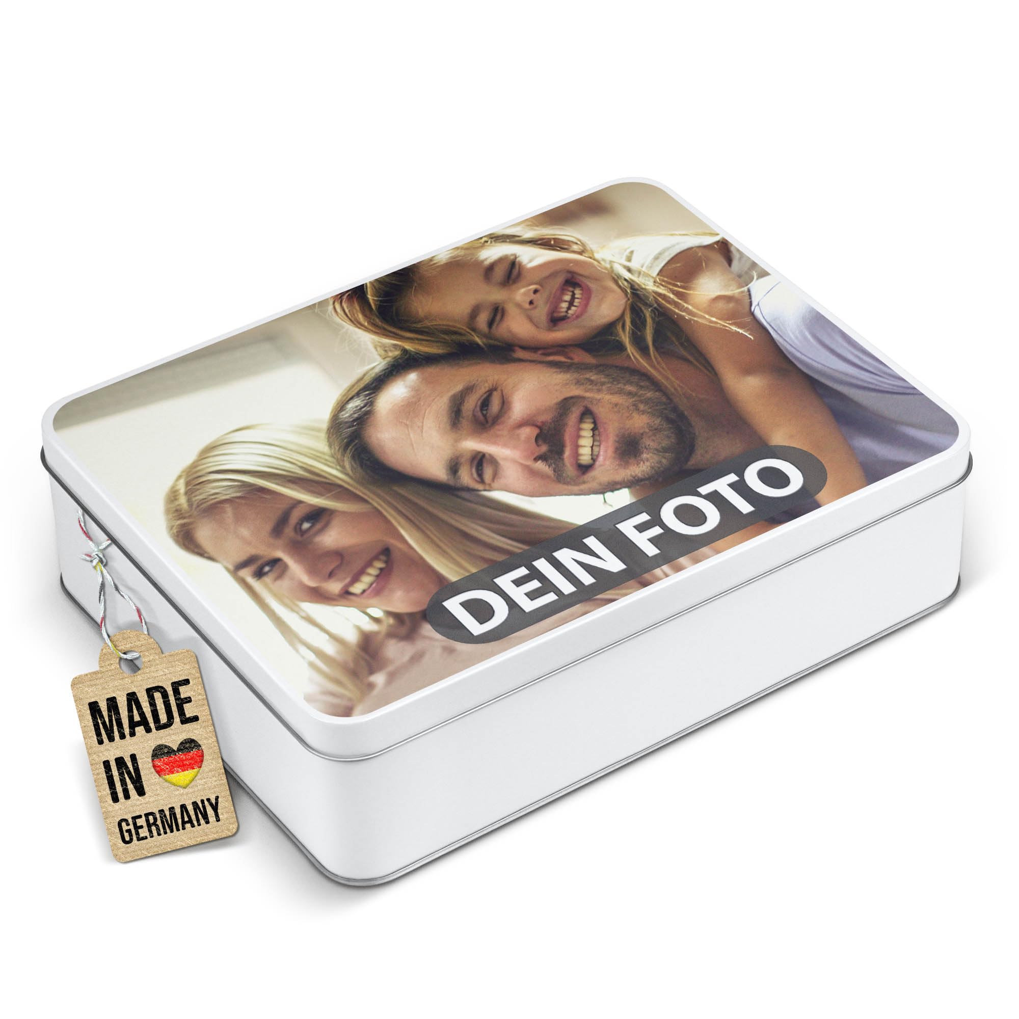 Personalisiert Geschenkdose 'Lieblingsplätzchen' | Weißblech-Dose 2500ml Mit Namen