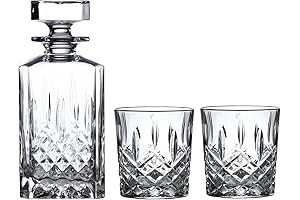 Marquis By Waterford Markham Square Decanter & Double Old Fashion Decanter Set