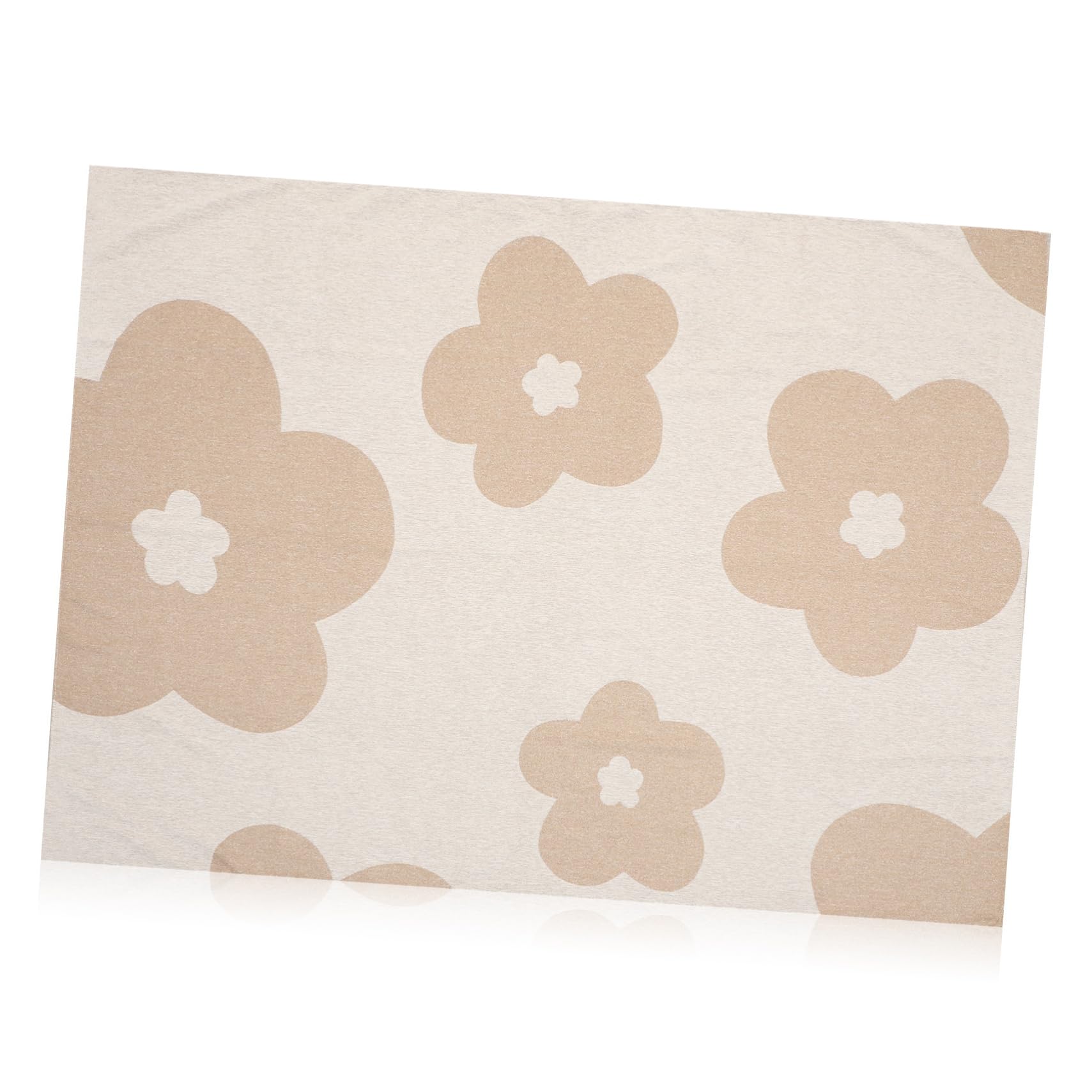 Couverture de Canapé Beige en Chenille, Plaid D'intérieur Anti-griffes