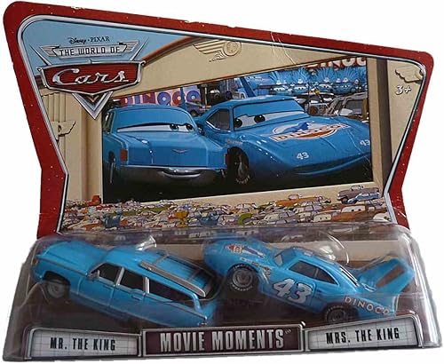 Disney Cars Toys Momentos de la película Mr. & Mrs. The King