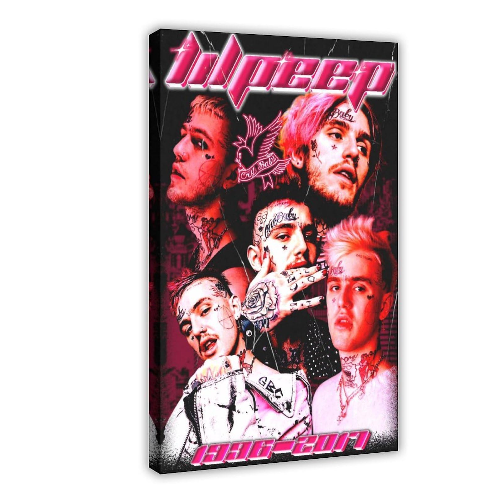 SAOGVDC Rapper Lil Peep Poster (26) Canvas Poster for Office Decor Gift