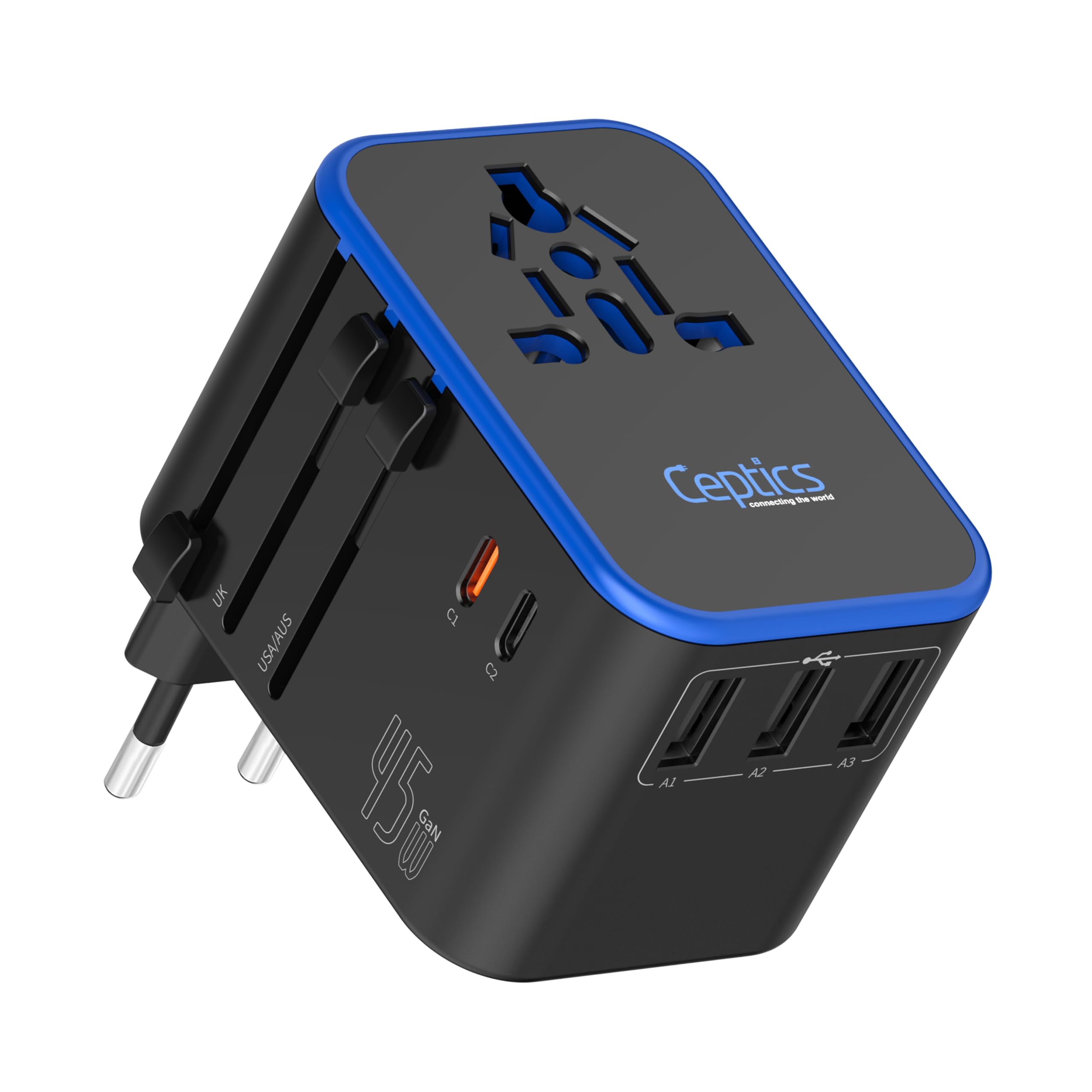 Ceptics 45W Universal Adapter