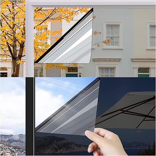 The Perfect Part Película de privacidad Película de privacidad para ventana para el hogar y la oficina, película de privacidad unidireccional para