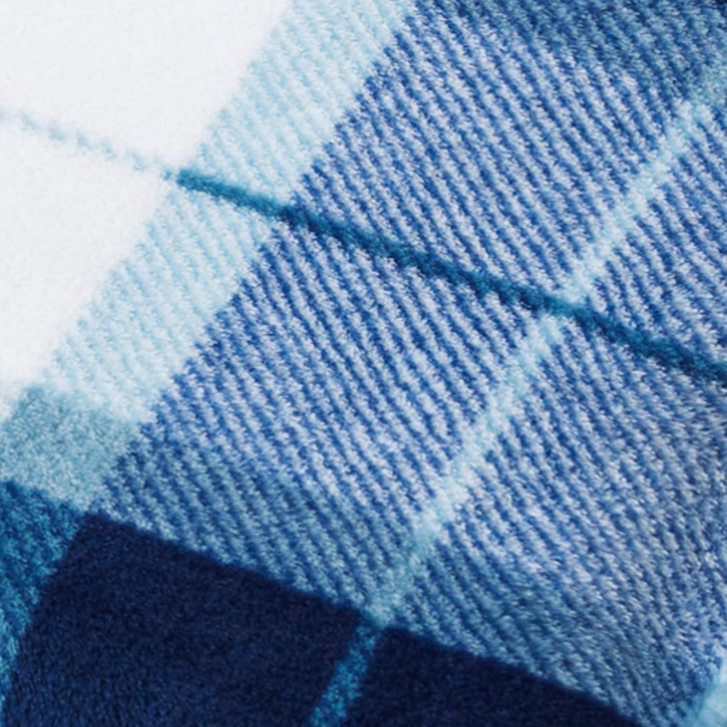 Nautica - Queen Blanket, Soft Plush Fleece Bedding, Ideal for Bed or Couch, Oeko-Tex Certified (Northsail Plaid Blue) - Image 5