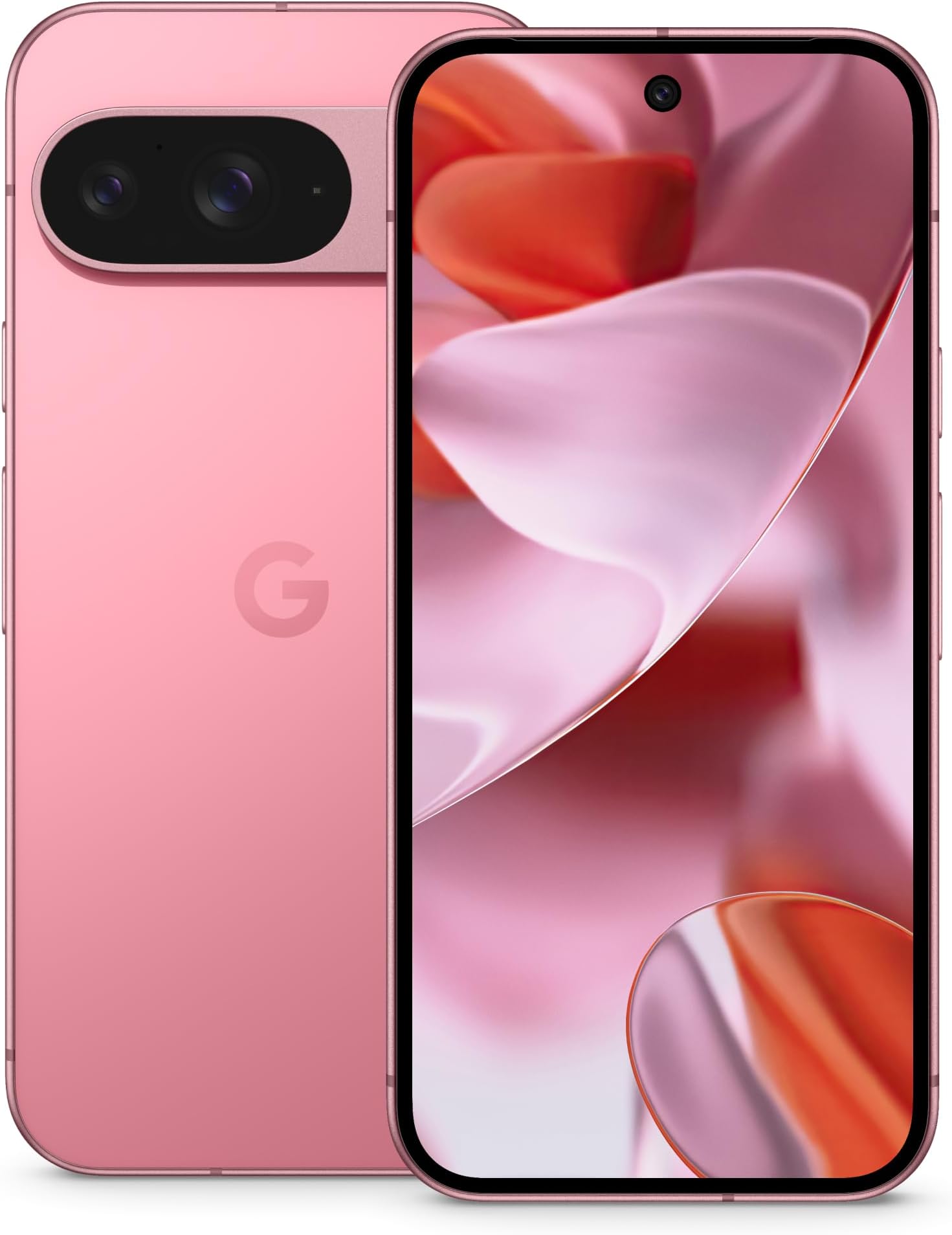Pixel 9 - Unlocked Android Smartphone with Gemini, 24-Hour Battery, Advanced Camera, and 6.3" Actua Display - Peony - 128 GB