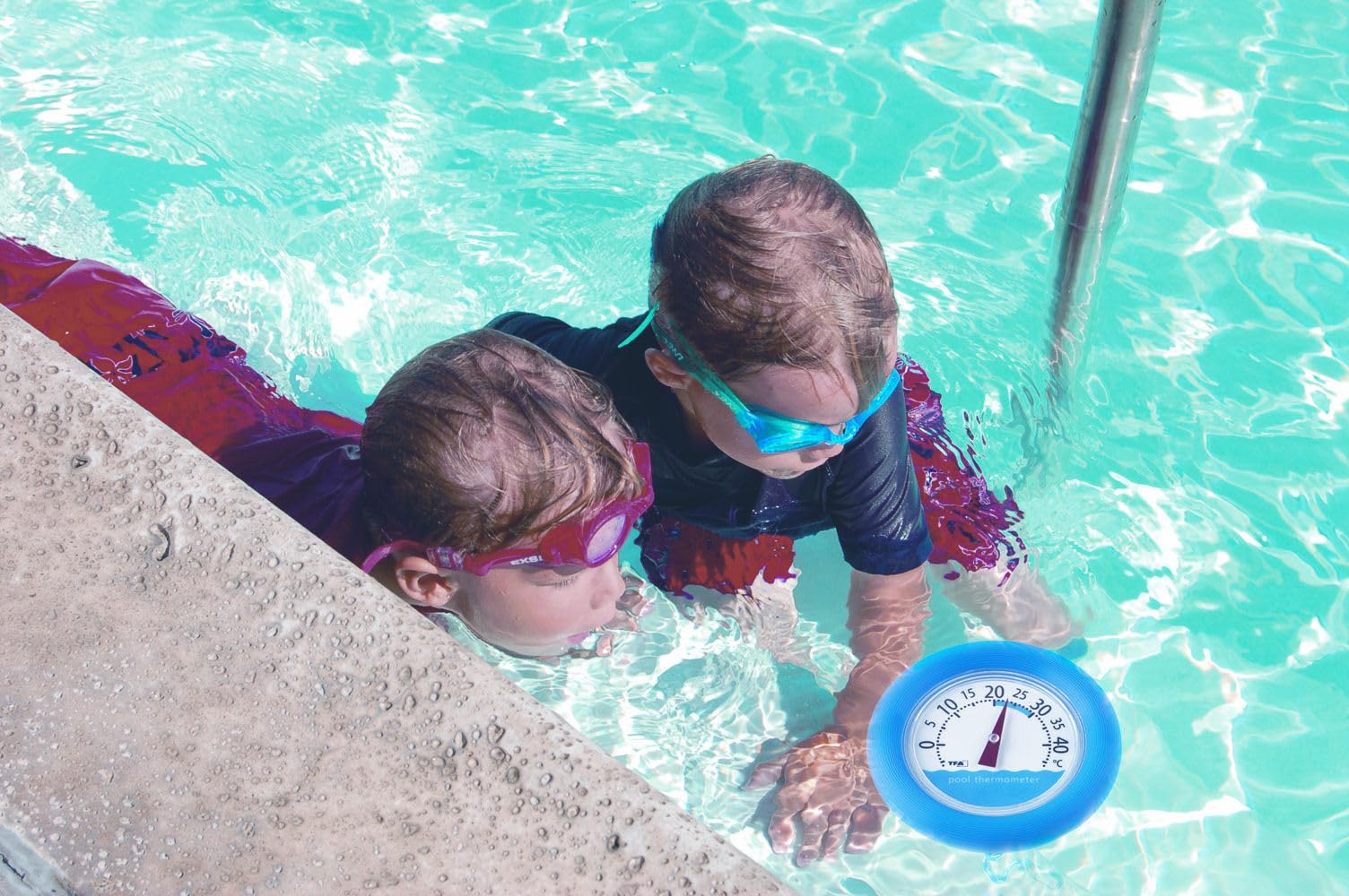 TFA Dostmann Termómetro de piscina Neptun (Analógico, Plástico