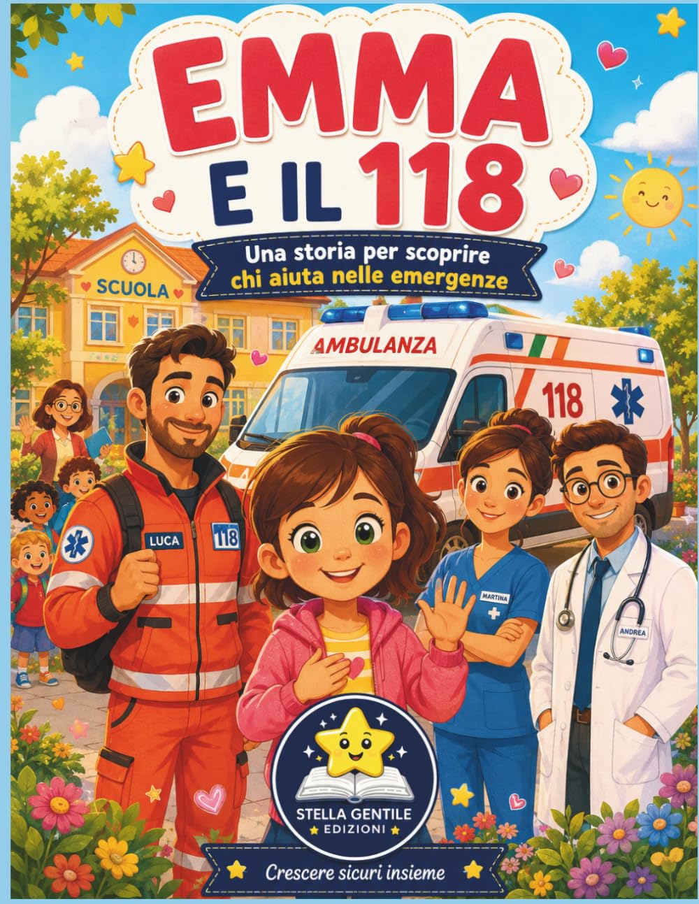 Emma e il 118: Una storia per scoprire chi aiuta nelle emergenze (Filippo impara a stare sicuro)