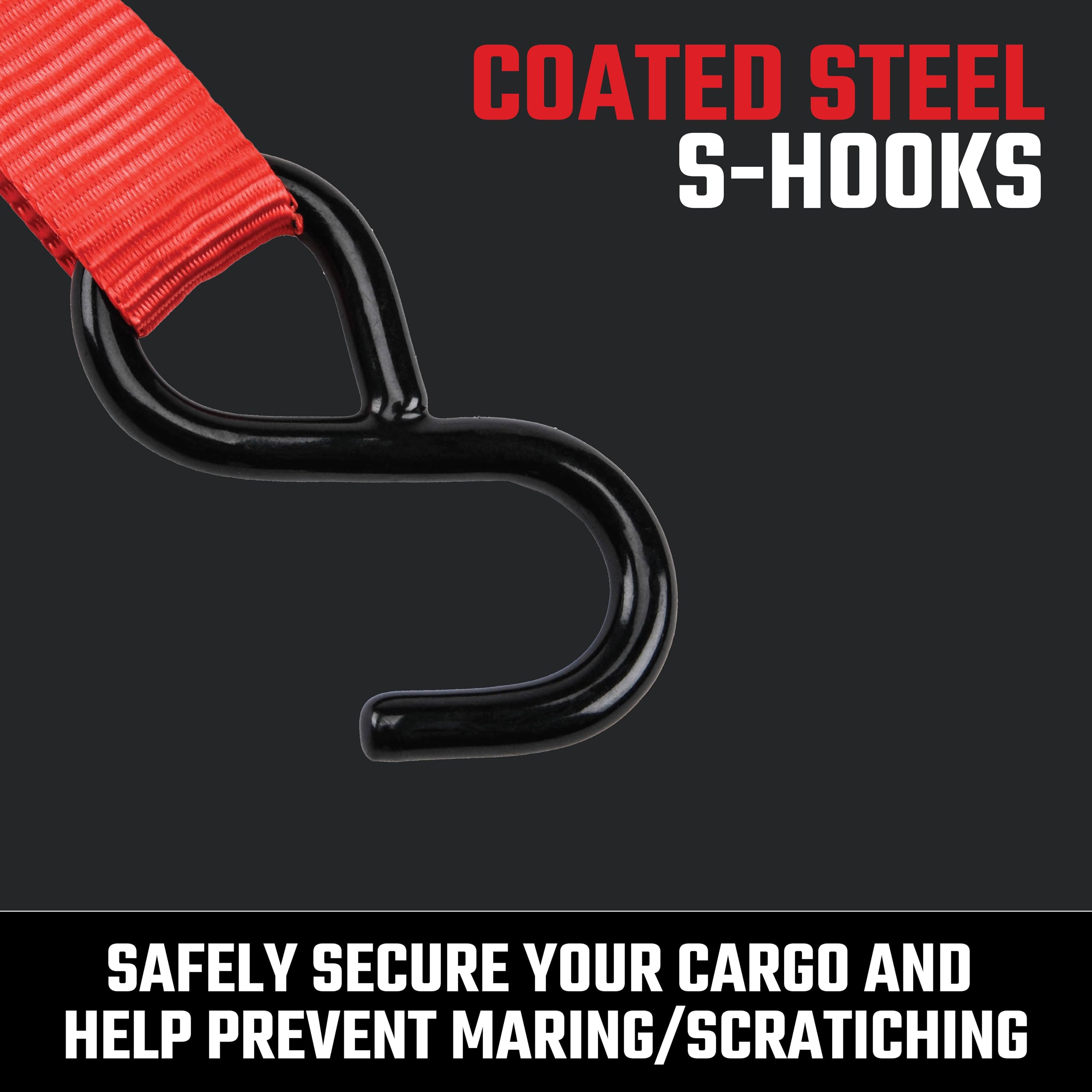 CRAFTSMAN Cam-Buckle Straps - 4 Pack -5 CRAFTSMAN Cam-Buckle Straps - 4 Pack -5