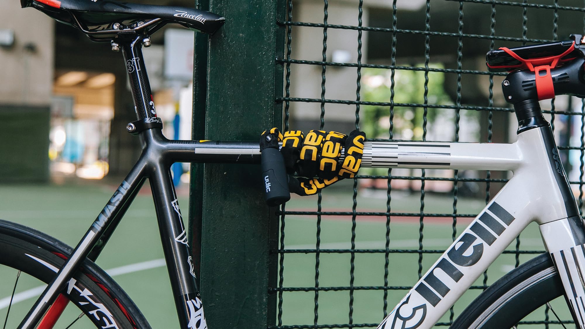 Ulac Y10C Euro Stile Bicycle Key, 0.2 inch (5 mm), Chain Lock, Black