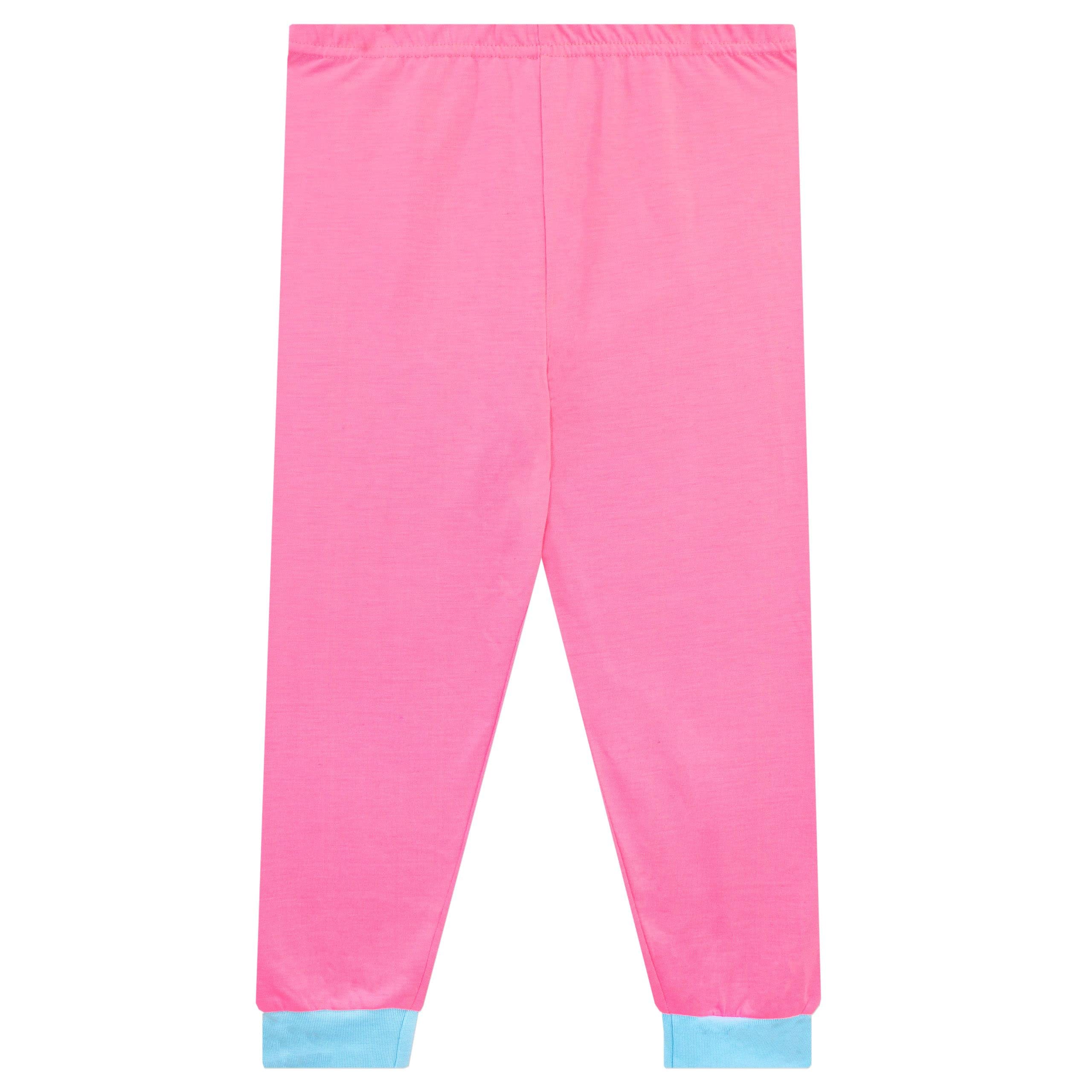 Peppa Pig Pijamas de Manga Larga para niñas Unicornio Multicolor 3-4 Años