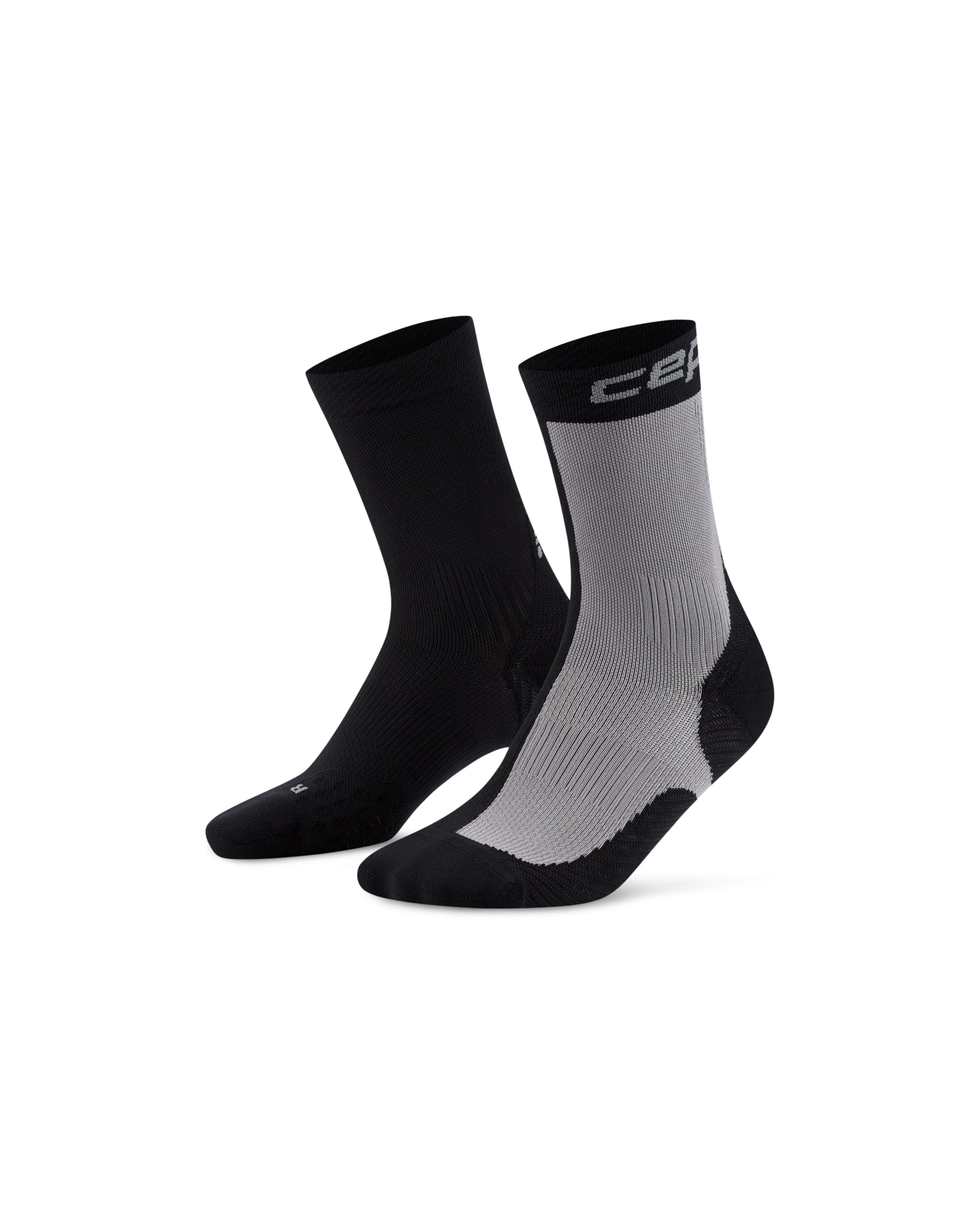 CEP RUN EDT HALF & HALF 5.0 MID CUT LAUFSOCKEN DAMEN – Atmungsaktive Kompressionssocken Damen für Training & Lauf – Leistungsstarke leichte Laufsocken