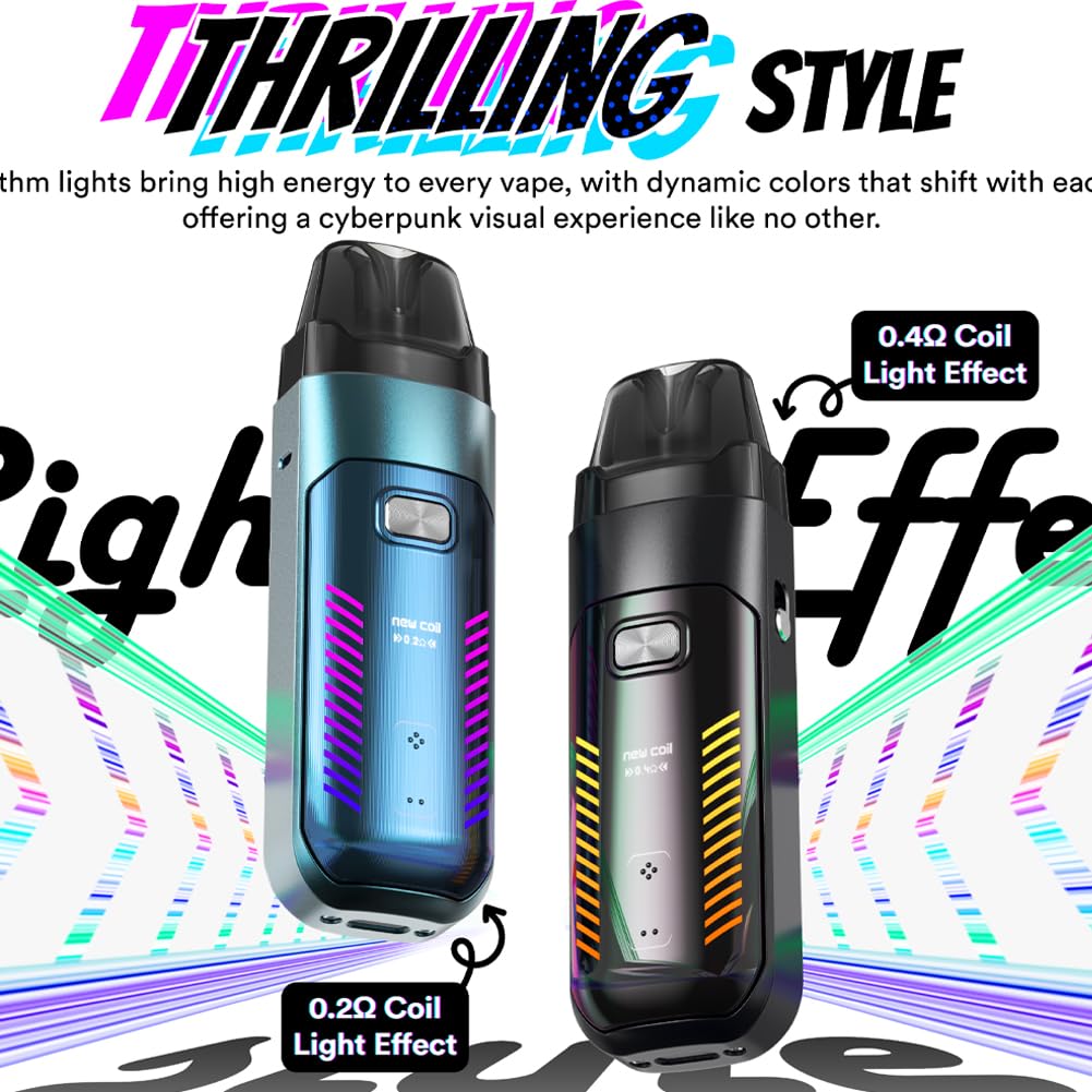 VAPTIO Pulse Kit 60W E-cigs Kit Cigarette lectronique 2800mAh Batterie Vape  Pen avec 5.0ml Pulse Pod 0.2ohm/0.4ohm, Sans E Liquide Sans Nicotine (noir)  : Amazon.fr: Autres