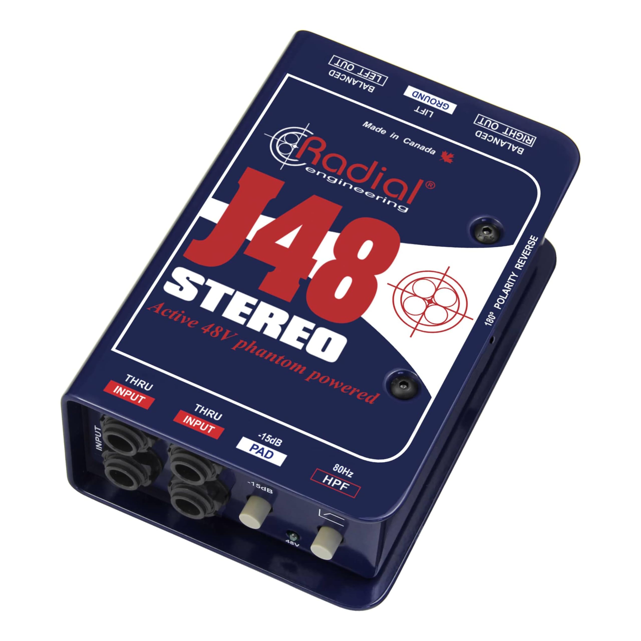 値下げ交渉⭕️使用感あり　Radial J48 Stereo アクティブDI Amazon.com: Radial J48 Stereo 2-Channel Active Instrument