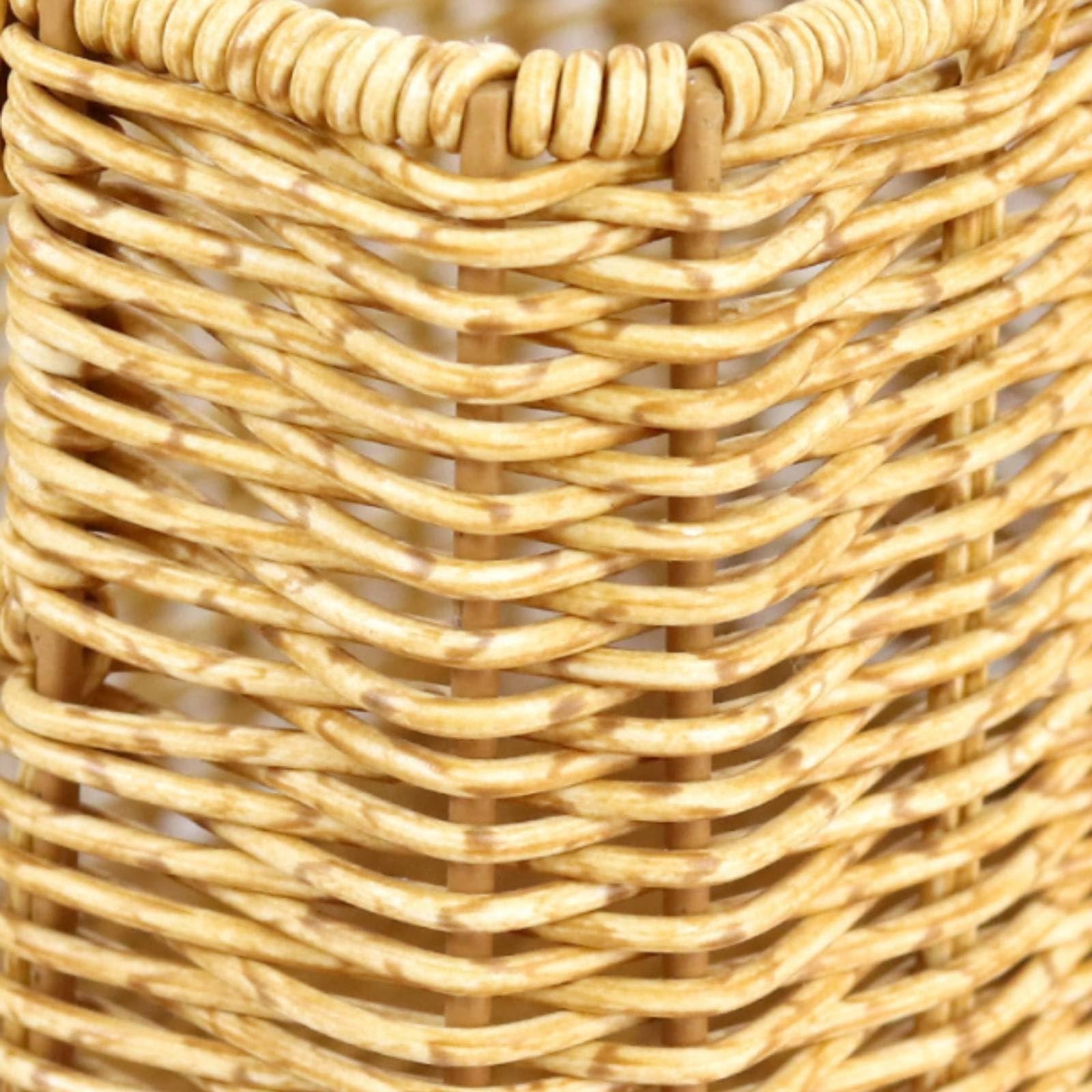 Bidone Pieghevole Rifiuti Sacco Spazzatura Contenitore Raccolta Giardino Struttura in PE Altamente Resistente E Telaio in Filo d'Acciaio Maniglie, color to 3