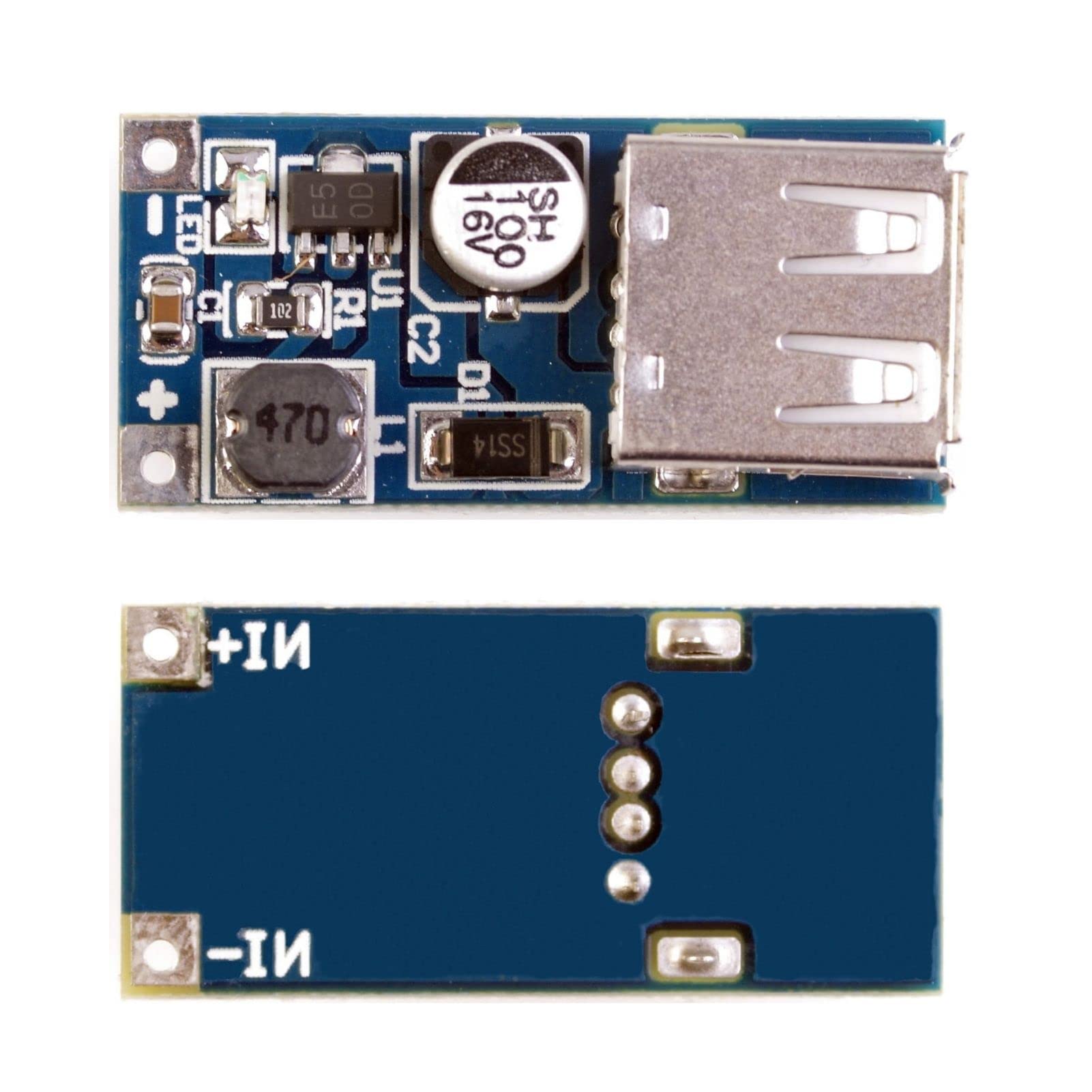 Modulo UPS DC 5V-12V A 12V 1A - Alimentazione Ininterrotta Con Batteria 18650