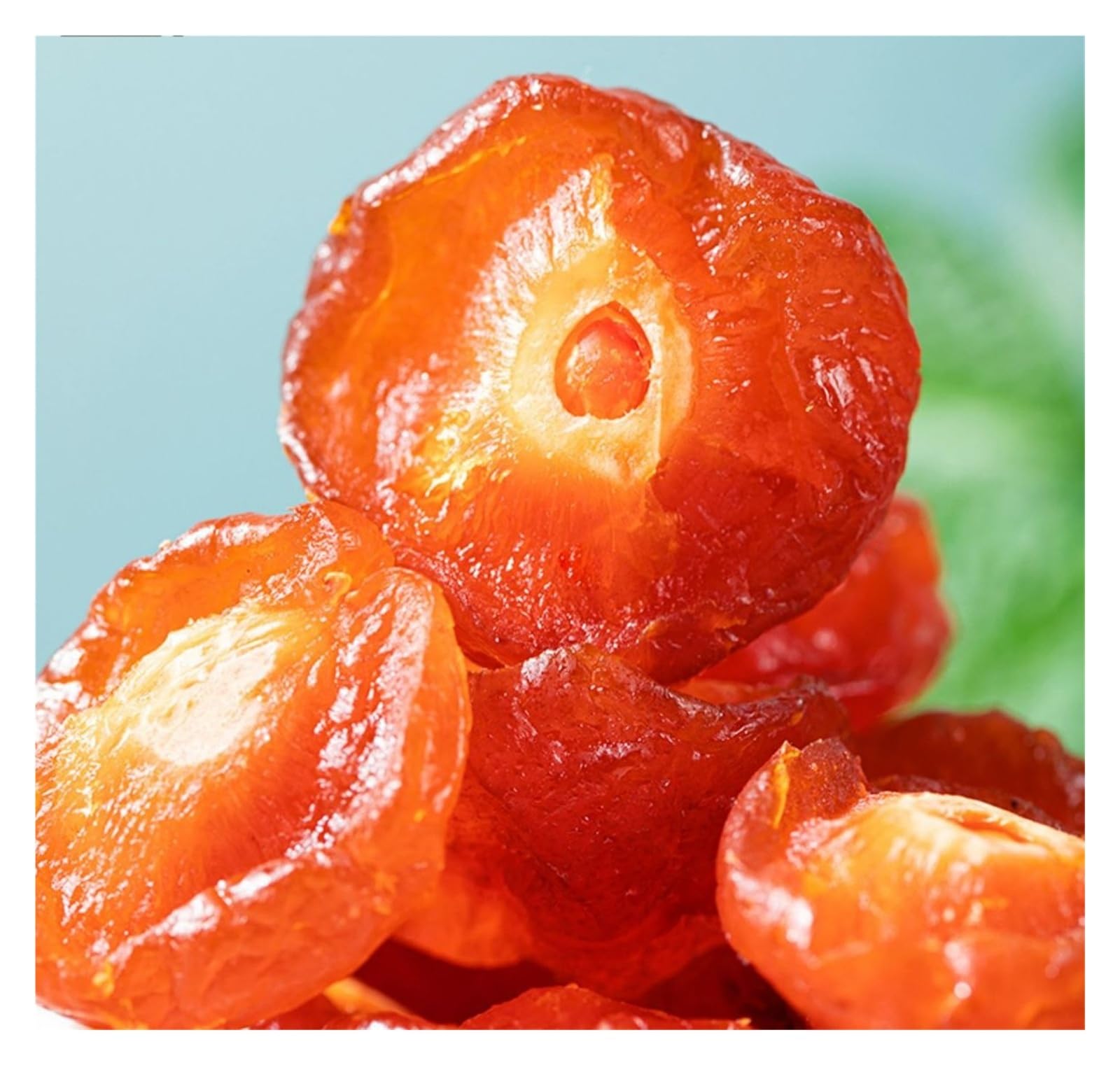 500 g de caramelos de ciruela semisecos, con un aroma fragante y una textura masticable satisfactoria, ofrecen un sabor verdaderamente delicioso.