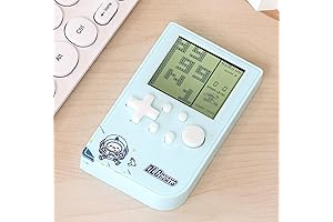 Retro Brick Game Console: Handheld Nostalgic Entertainment
