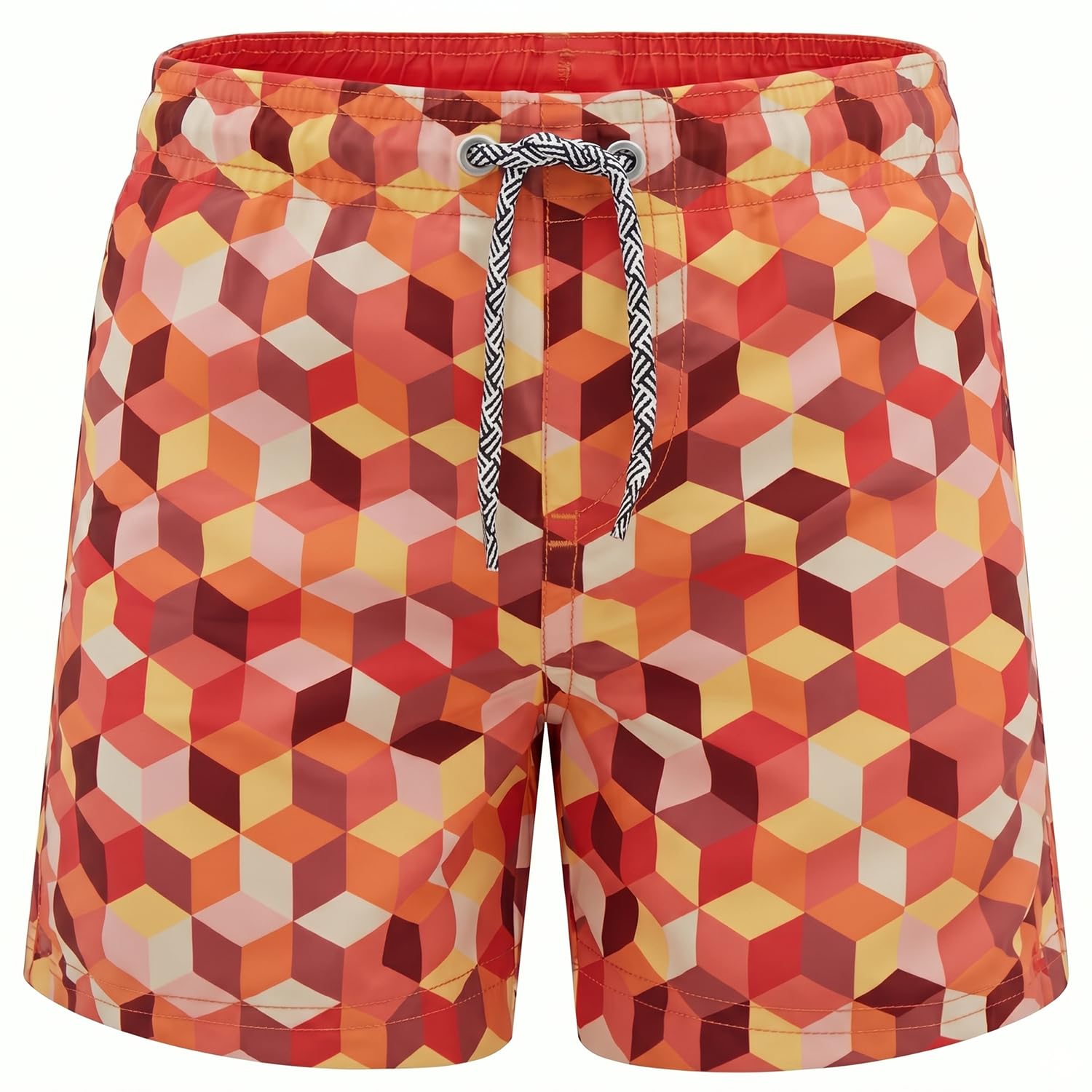 RIPT Boy's Quick Dry Uv 50 Sun Protection Peach Finish Swimming Swim Shorts Trunks (Pack of 1) — view 18