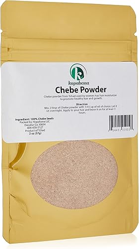 Auténticas semillas de polvo de Chebe  de Tchad 100%  Croton puro sin mezclar  Fuerte y crecimiento  Rotura de 2 onzas