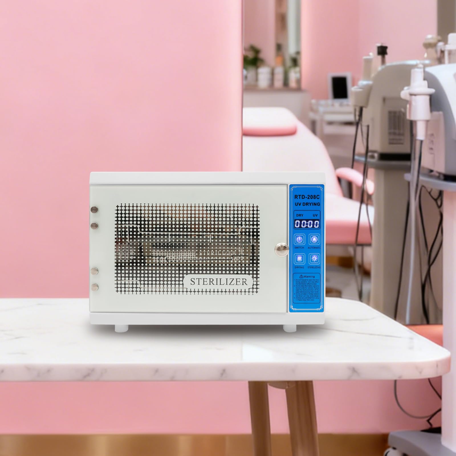 Sterylizator UV suszarka ozonowa, 160 W, 12 l, urządzenie stołowe, 2 | Suszenie ozonowe UV 3 w 1 zapewnia dokładną higienę