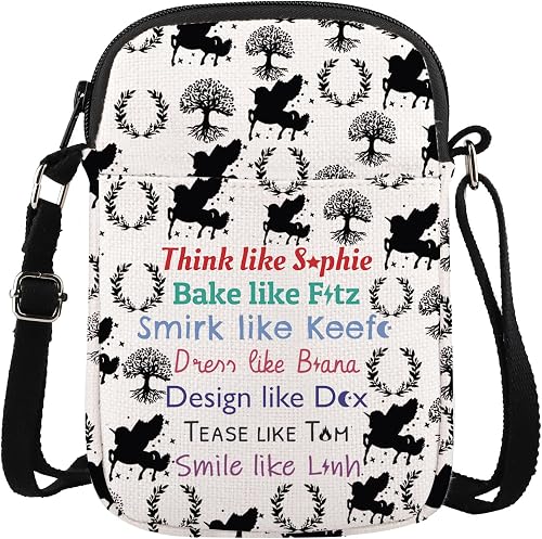 XYANFA KOTLC Gifts Makeup Bag Keeper Fans Gift Bookish Gift Team Foster Keefe Merch Reader Cosmetic Bag
