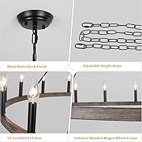 Vista 7 de Candelabros para comedor (marrón-1)