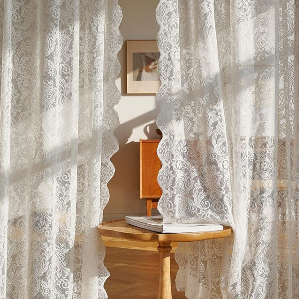 フランスアンティーク カーテン コーネリーレースカーテン | フランスアンティークショップディフェランス