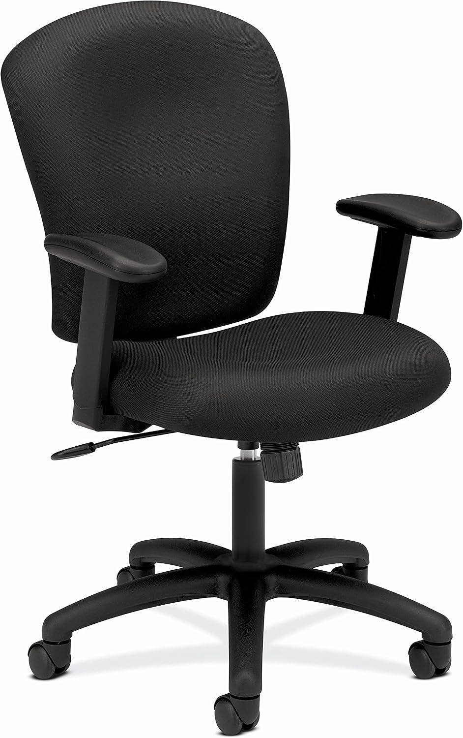 Amazon.com: HON HVL220.VA10 Mid Back Task Chair - Fabric Computer Chair ...