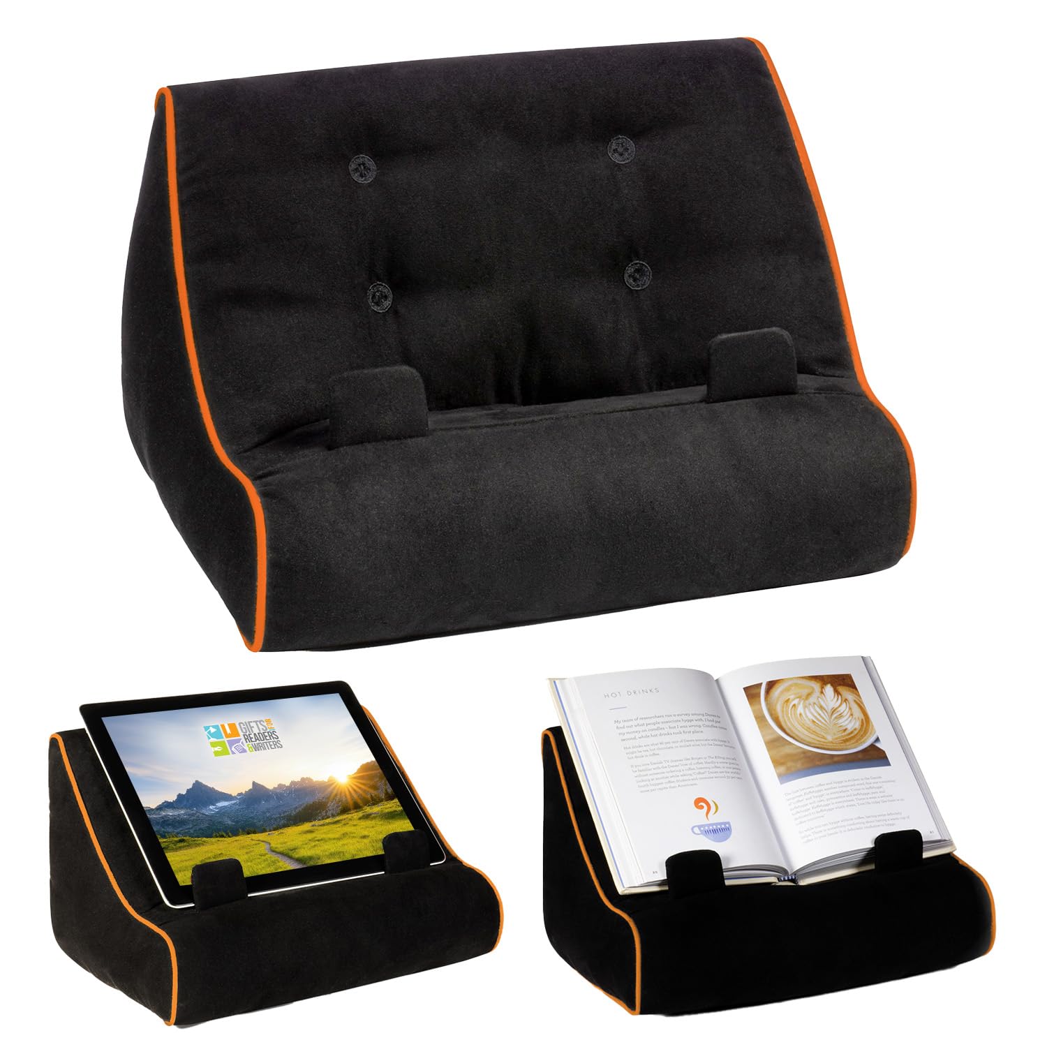 Book Couch 読書スタンド クッション | タブレット＆本対応 Amazon.co.jp: Book Couch iPad Stand | タブレットスタンド | ブック