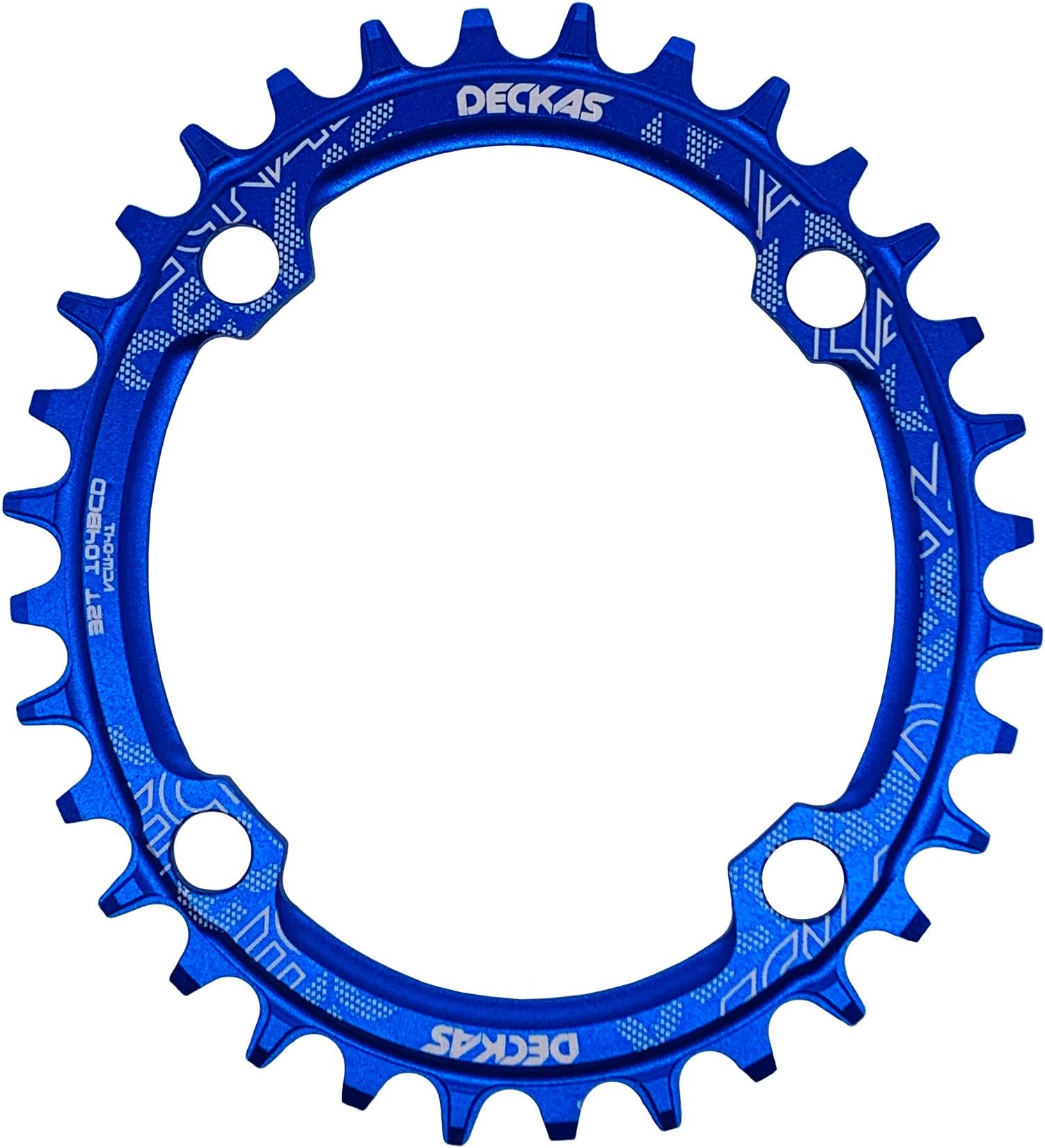 Round Oval 104BCD 30T 32T 34T 36T 38T Narrow Wide Chainring Single Chainring for 6/7/8/9/10/11/12-Speed