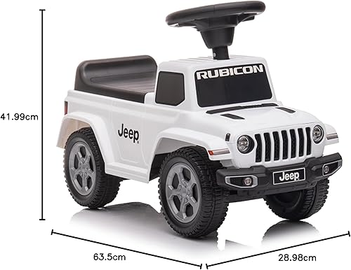 Miniatura 7 de BEST RIDE ON CARS Jeep Gladiator - Combo de coche de empuje para montar - Versátil, diversión impulsada por niños con características realistas -