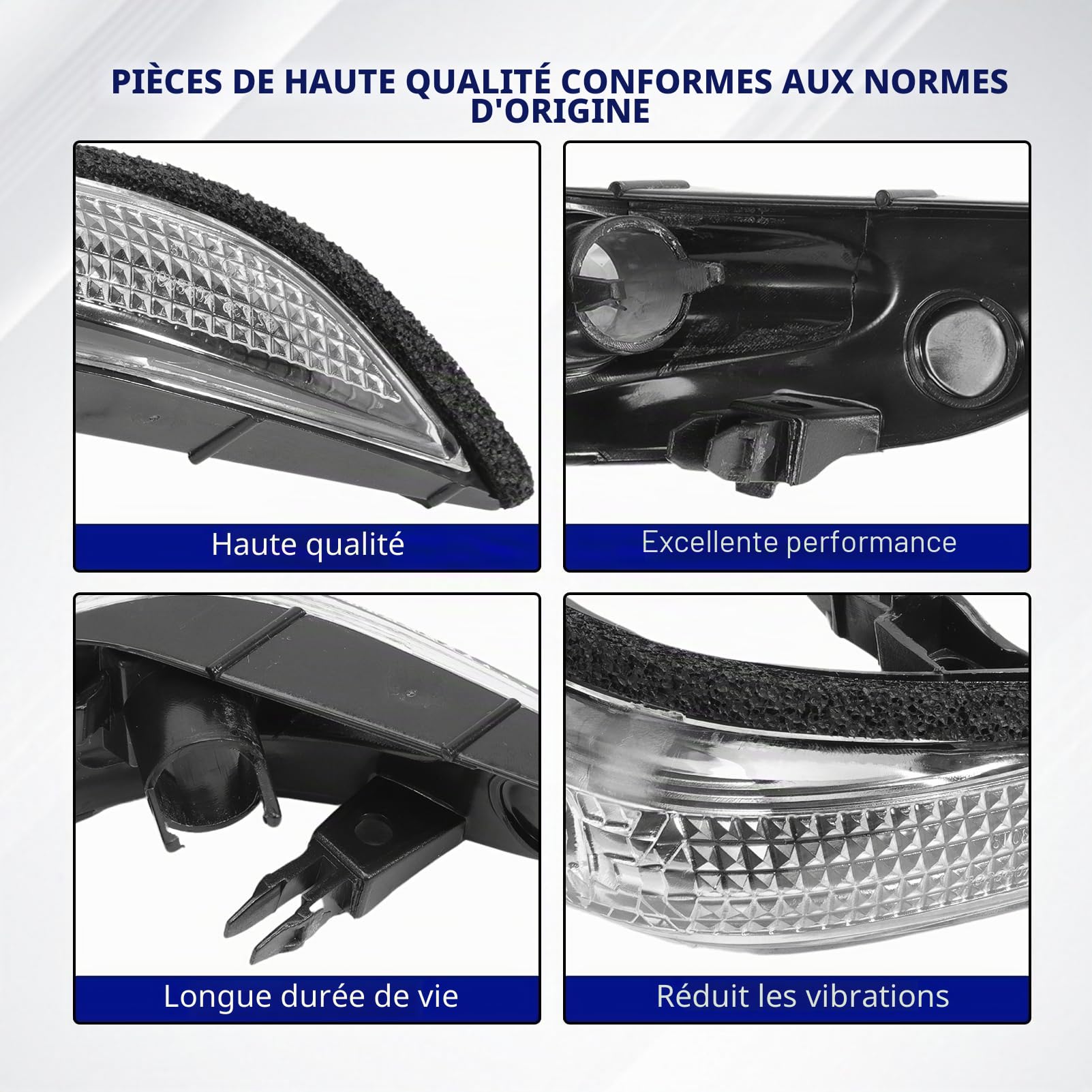 1 pièce Fléchette de direction droite pour rétroviseur latéral pour YARIS (XP13) 2011-2020 (côté passager) 817310D080 817300D080