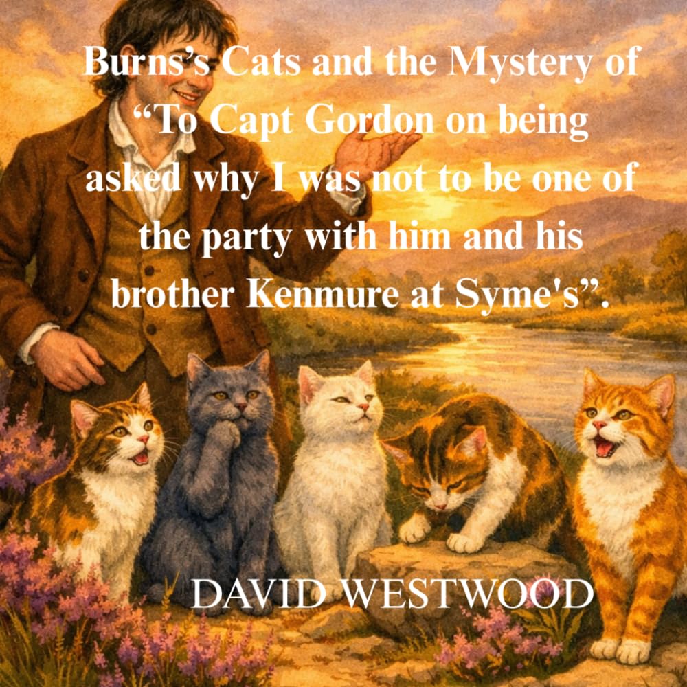 Burns’s Cats and the Mystery of “To Capt Gordon on being asked why I was not to be one of the party with him and his brother Kenmure at Syme's”. (Robert Burns for children)