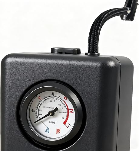 Miniatura 9 de Tire Inflator  Cordless Pump, Rechargeable with Pressure Gauge, Portable Tire Inflator Compressor for Fast Inflation, Inflation Tool with Auto Stop